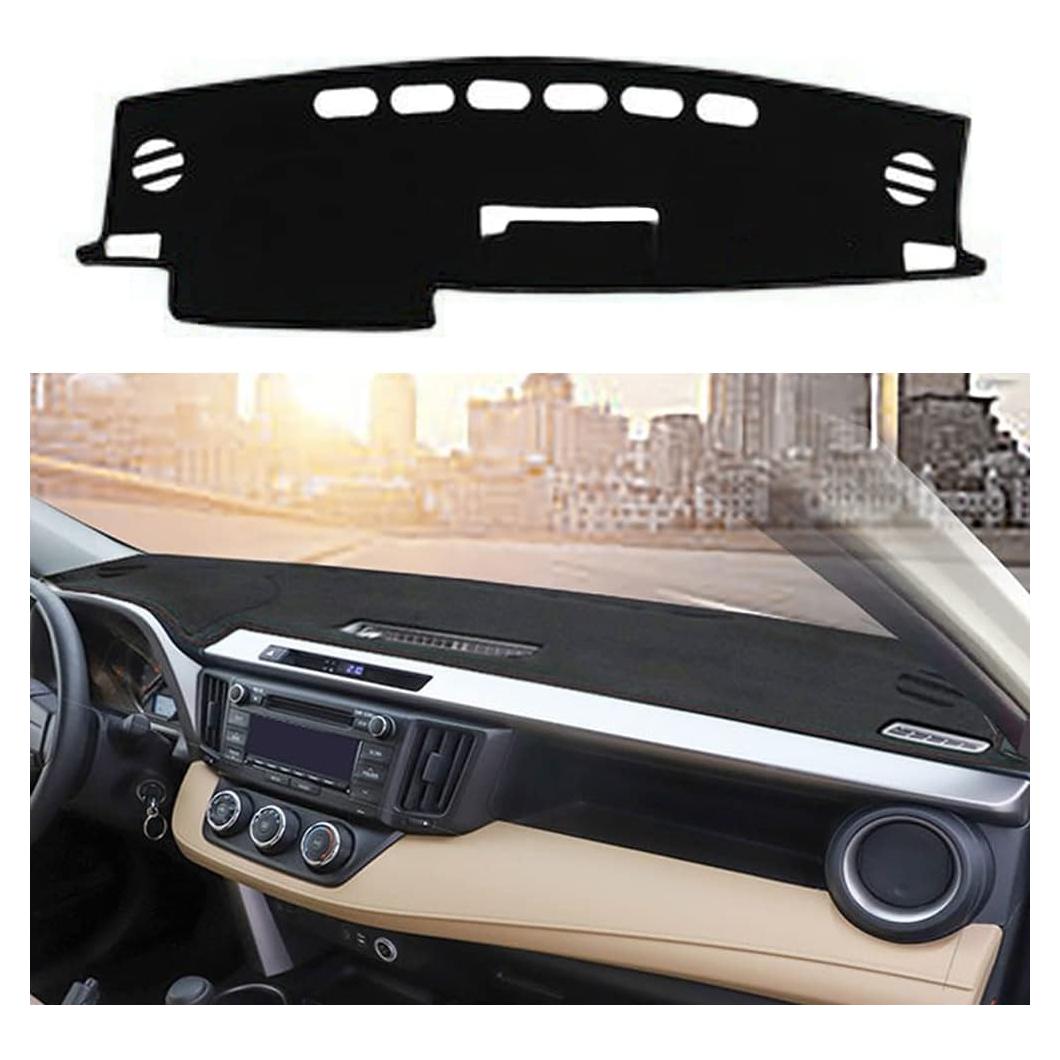 Cubierta de tablero YOFAMO para Toyota RAV4 2013-2018 - Antideslizante