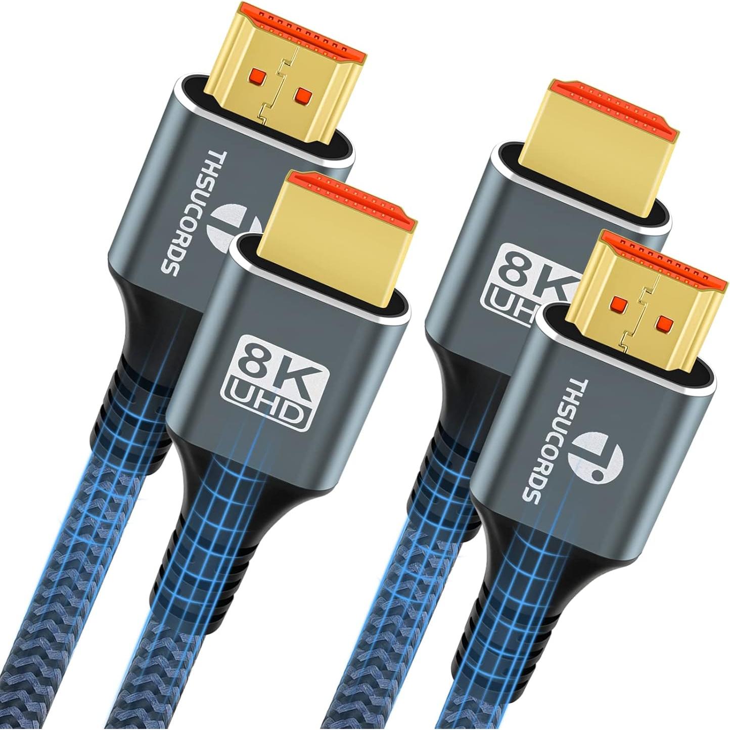 Cable HDMI 2.1 0.5M Jinglong 8K 4K 48Gbps Alta Velocidad