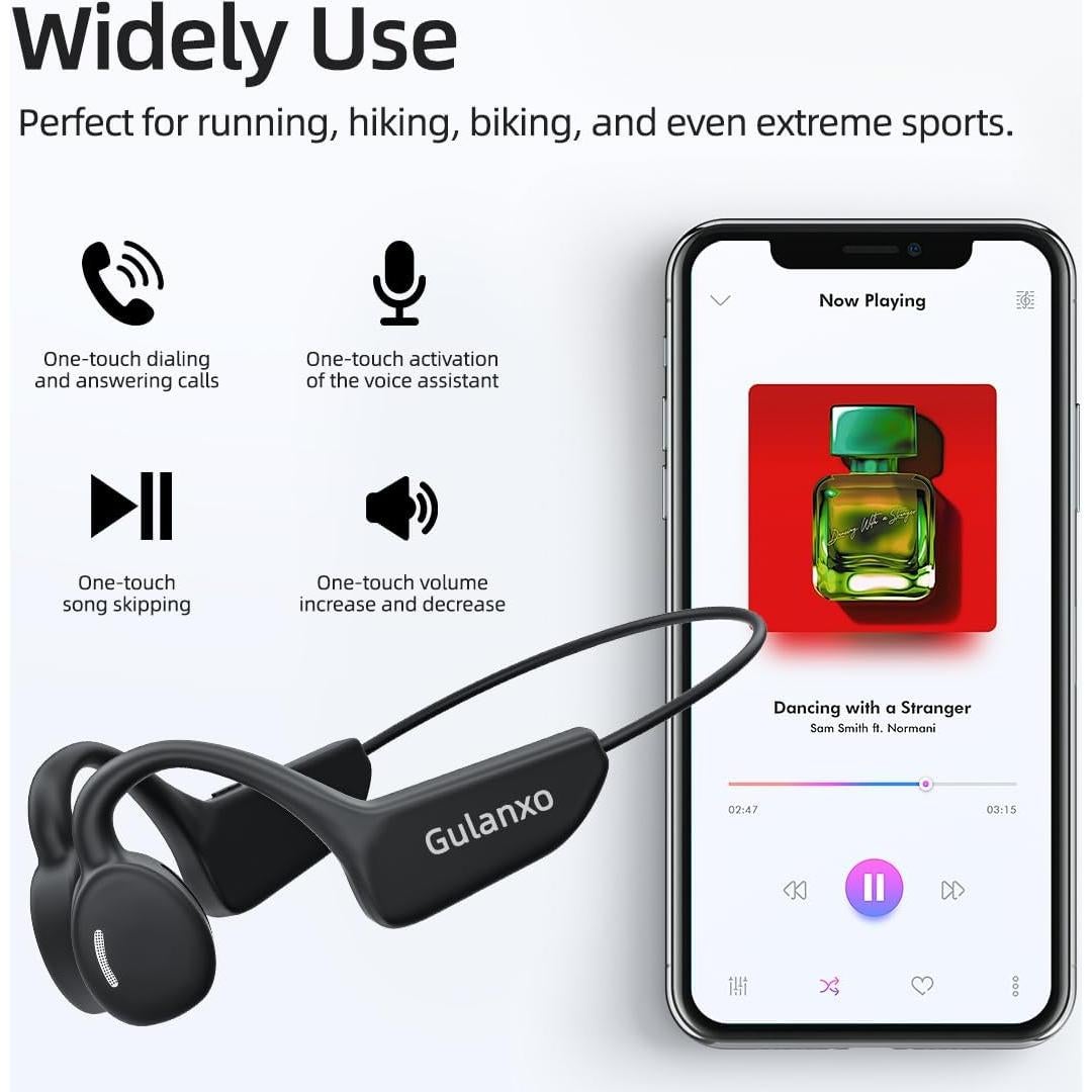 Auriculares Inalámbricos Abiertos Gulanxo T6 Bluetooth 5.3