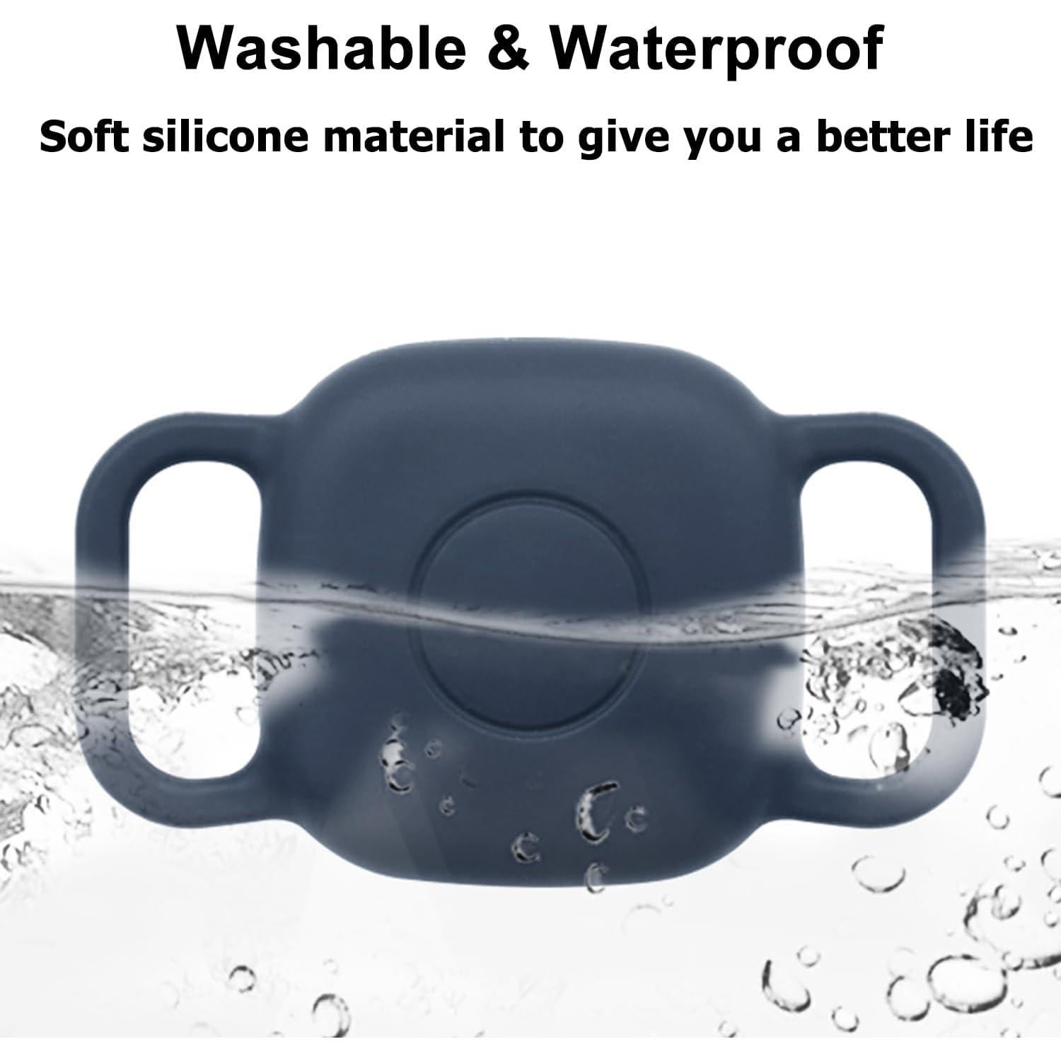 4 Fundas de Silicona Impermeables para Tile Mate 2024/2022 - VAEKNVG