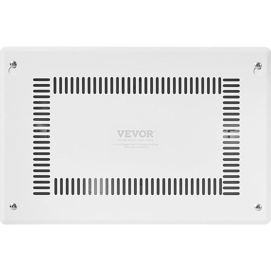 Caja de Medios Empotrada VEVOR 9 Pulgadas Acero Blanco
