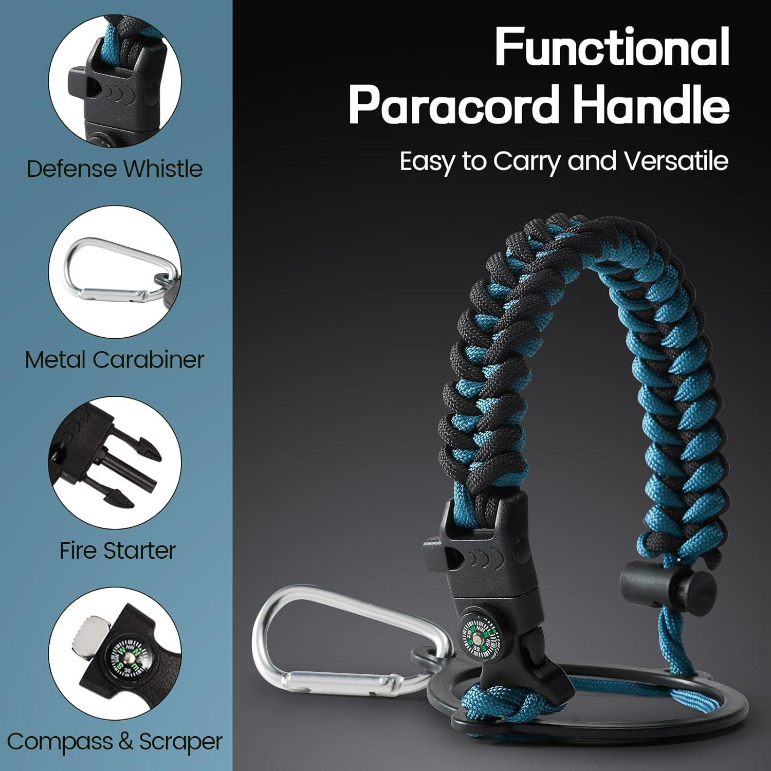 Botella de Agua Aislada 0.91L ICIOI - Frío 48h, Caliente 24h