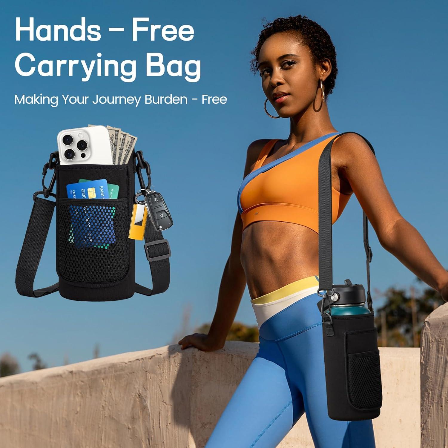 Botella de Agua Aislada 0.91L ICIOI - Frío 48h, Caliente 24h