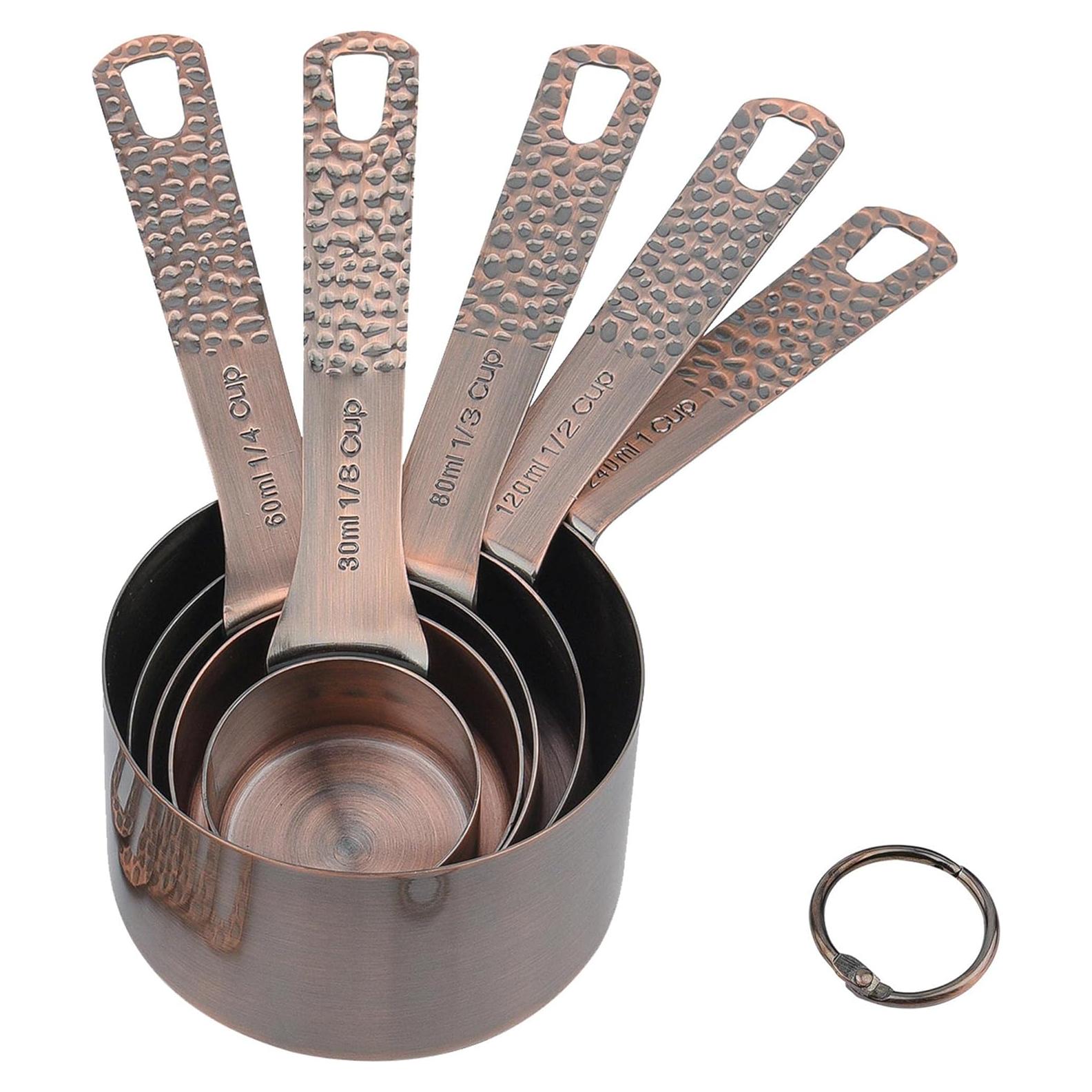 Juego de 7 Tazas Medidoras de Acero Inoxidable Hotsyang