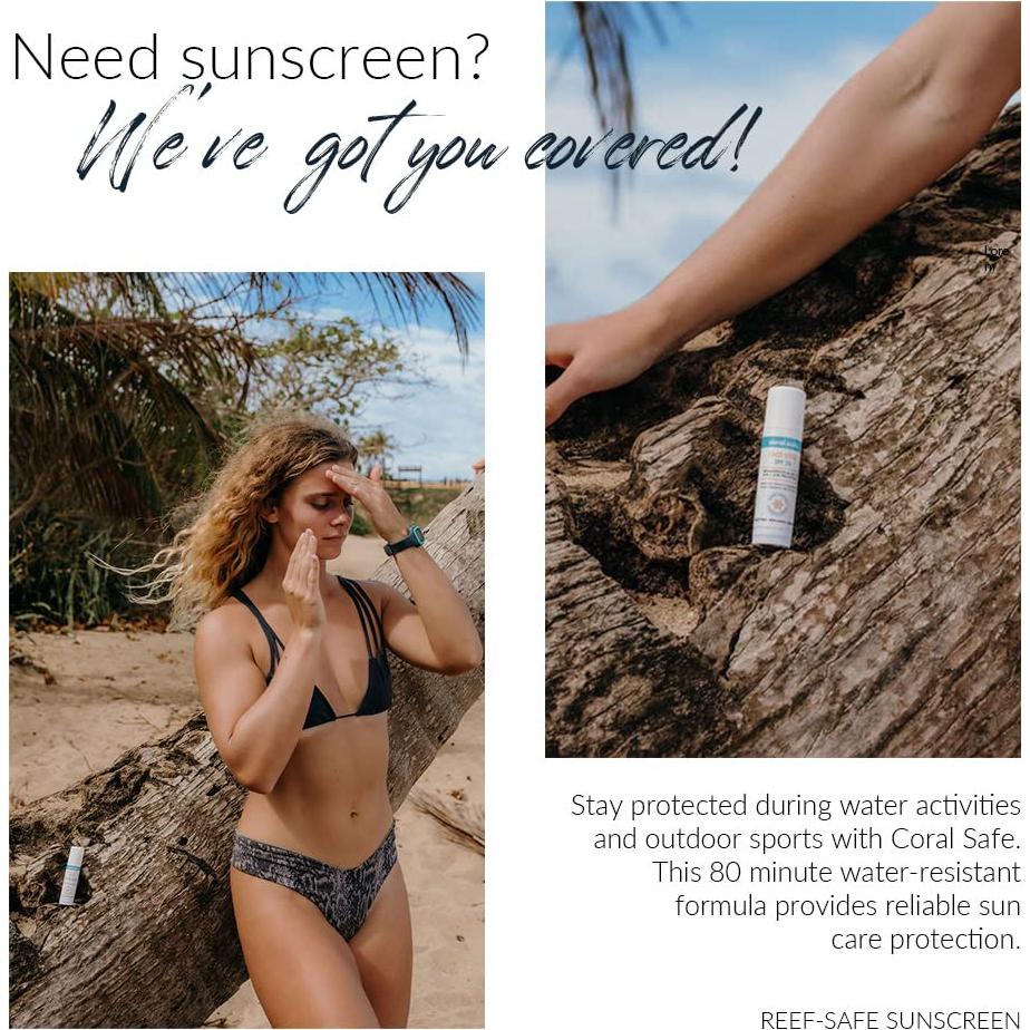 Protector Solar Mineral Coral Safe SPF 50 Stick 14g - Biodegradable