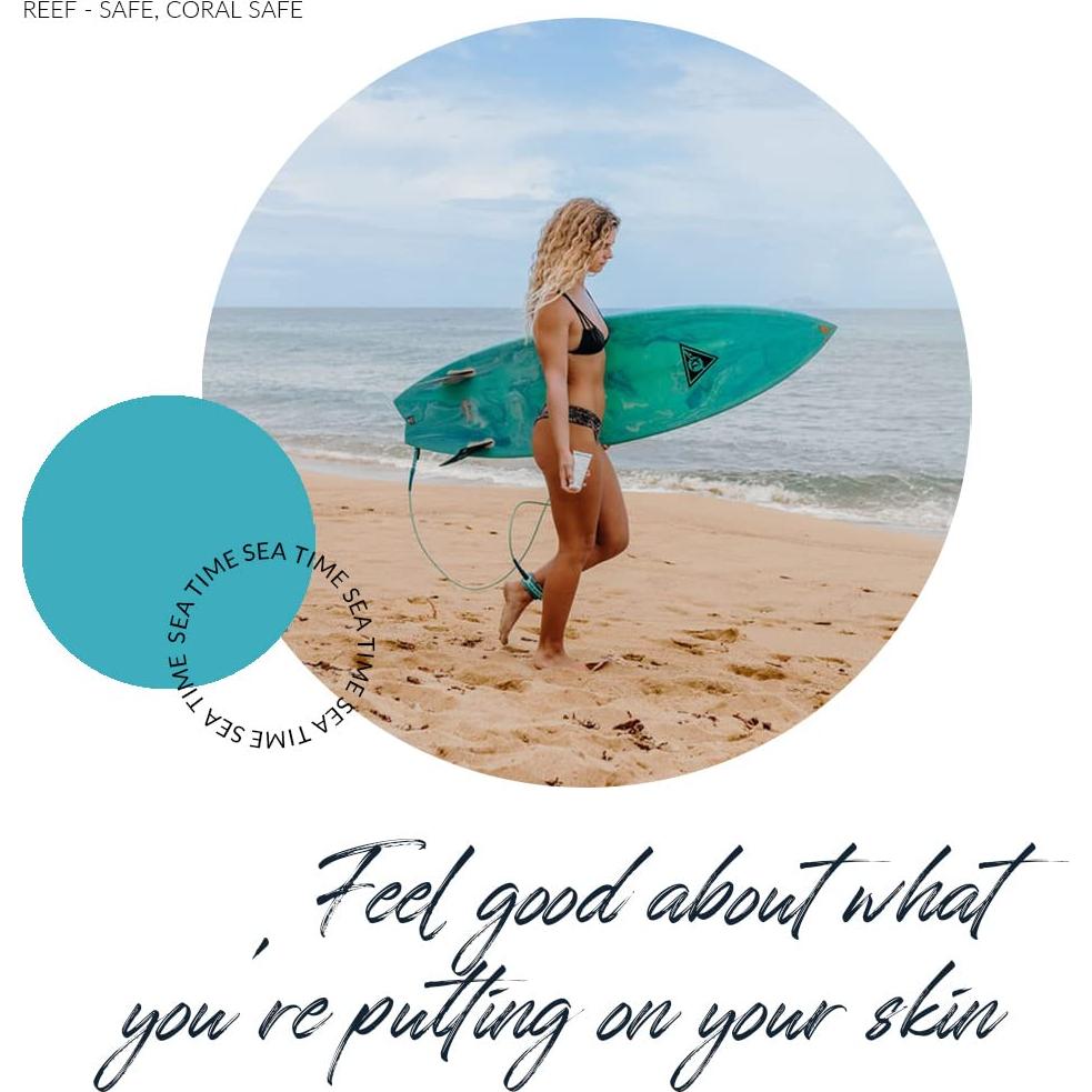 Protector Solar Mineral Coral Safe SPF 50 Stick 14g - Biodegradable