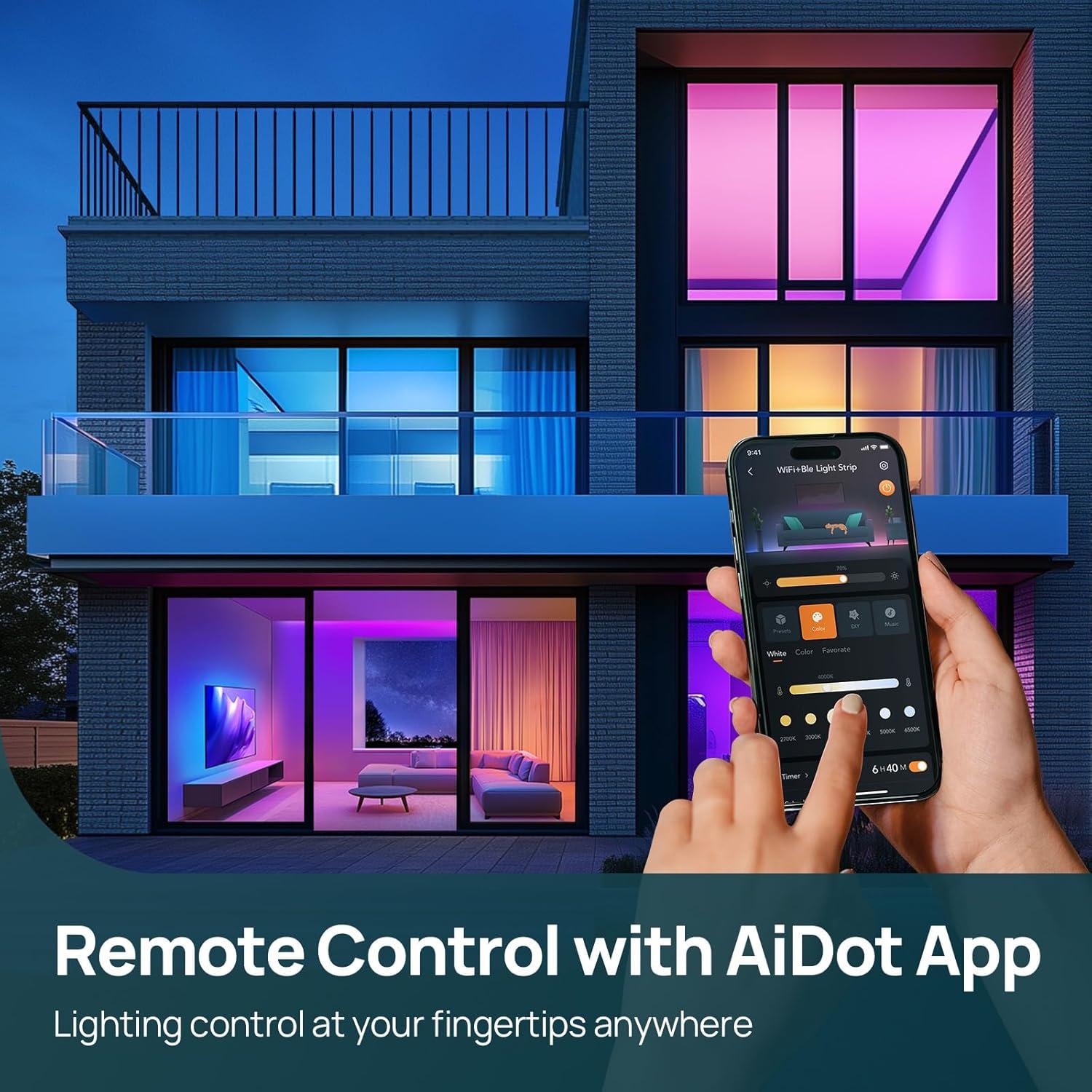 Tira de Luz LED RGB 3m Linkind - Control Alexa y Google Home