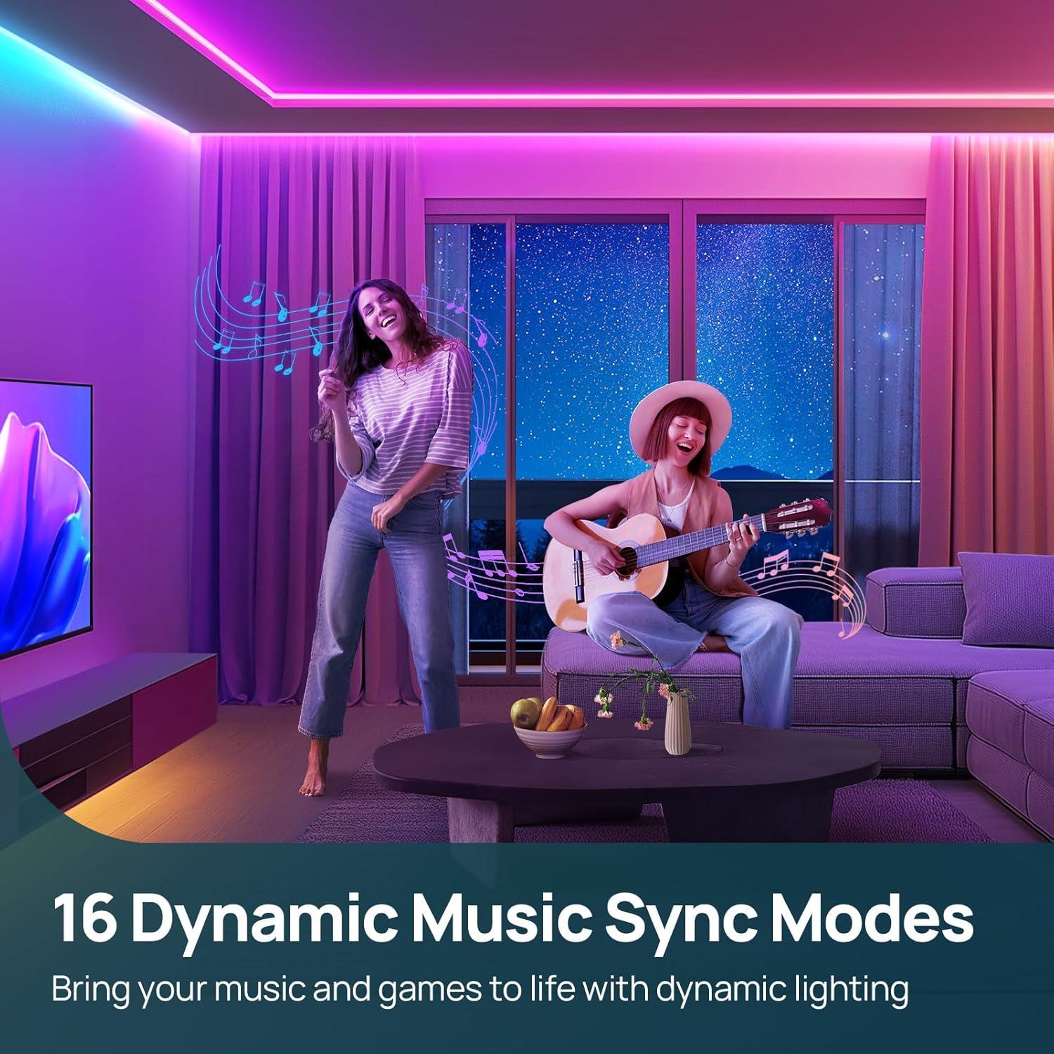 Tira de Luz LED RGB 3m Linkind - Control Alexa y Google Home