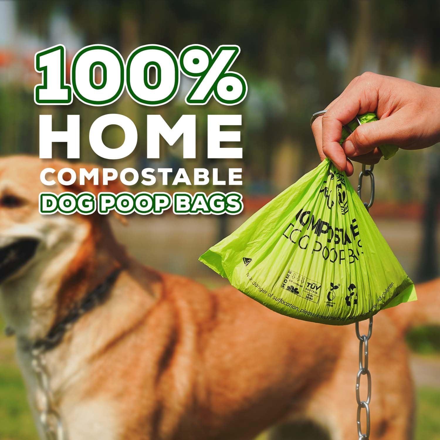Bolsas Compostables ANECO para Excrementos de Perro - 135 Unidades