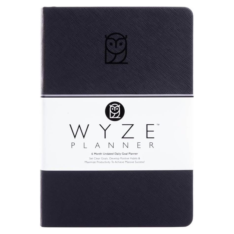 Planificador Diario No Datado A5 Wyze - 6 Meses de Productividad