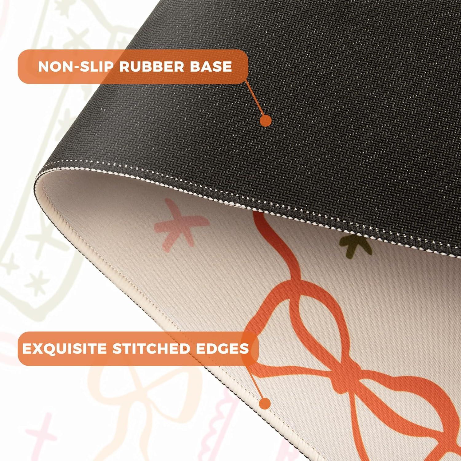 Alfombrilla de Escritorio Grande iCasso 90x40 cm Antideslizante