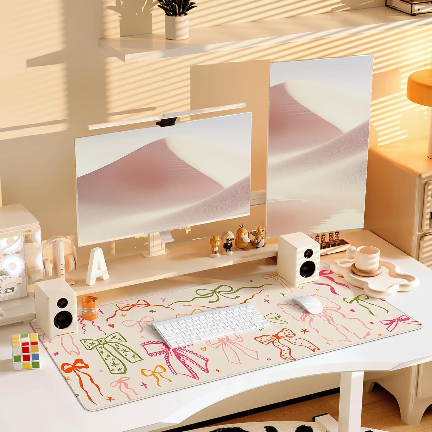 Alfombrilla de Escritorio Grande iCasso 90x40 cm Antideslizante