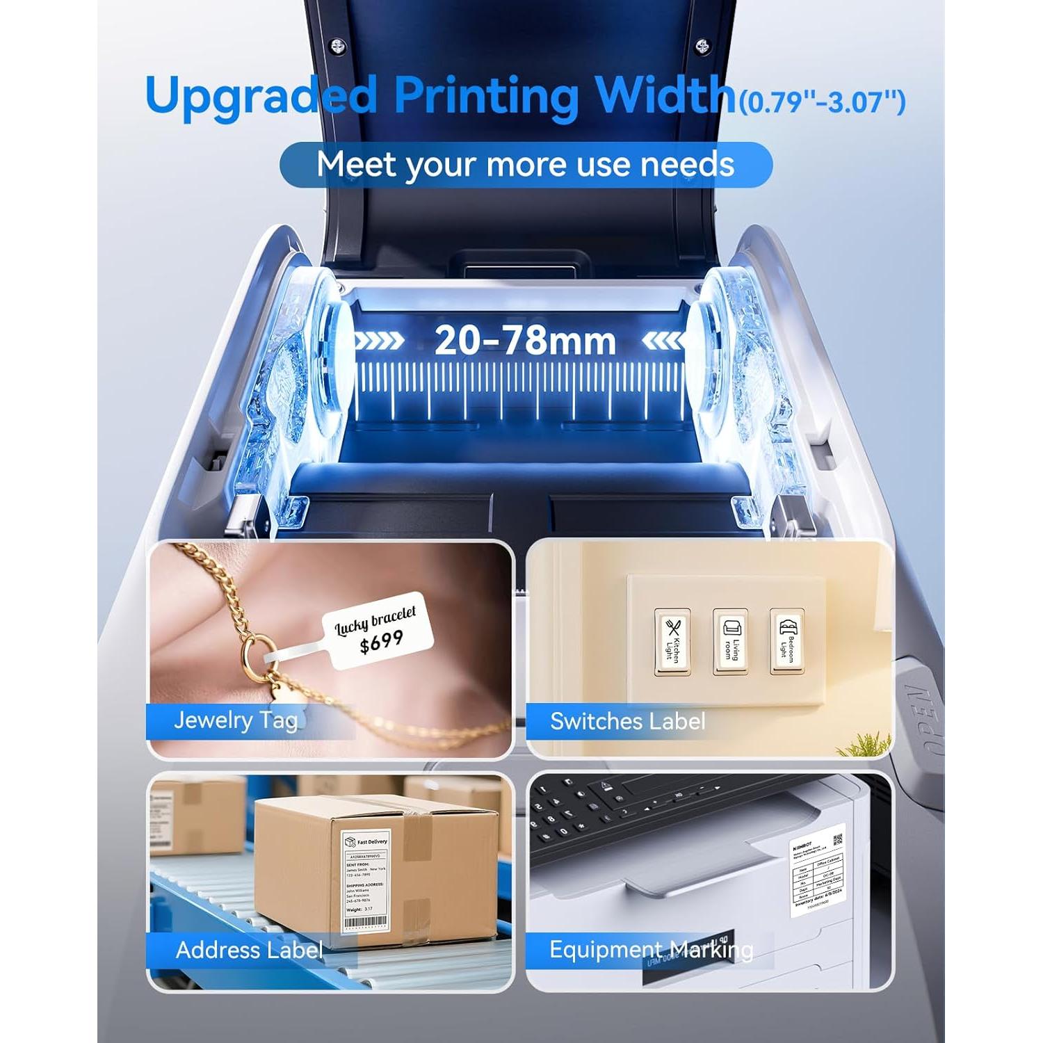 Impresora Térmica Bluetooth NIIMBOT M3 para Etiquetas 3"