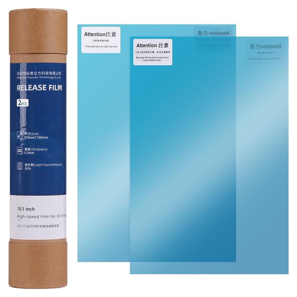 Película ACF ANYCUBIC 10.1" para impresora 3D 2PCS