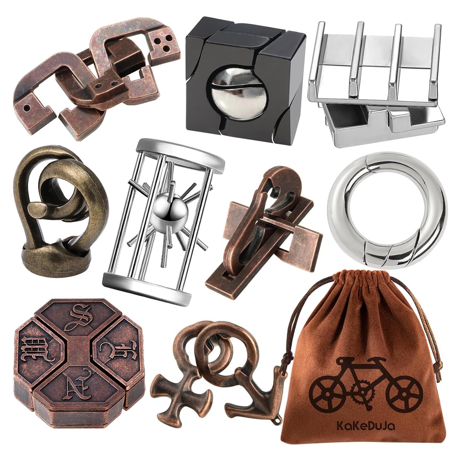 Set de 9 Rompecabezas de Metal para Adultos - Shenzhen Qianweihang