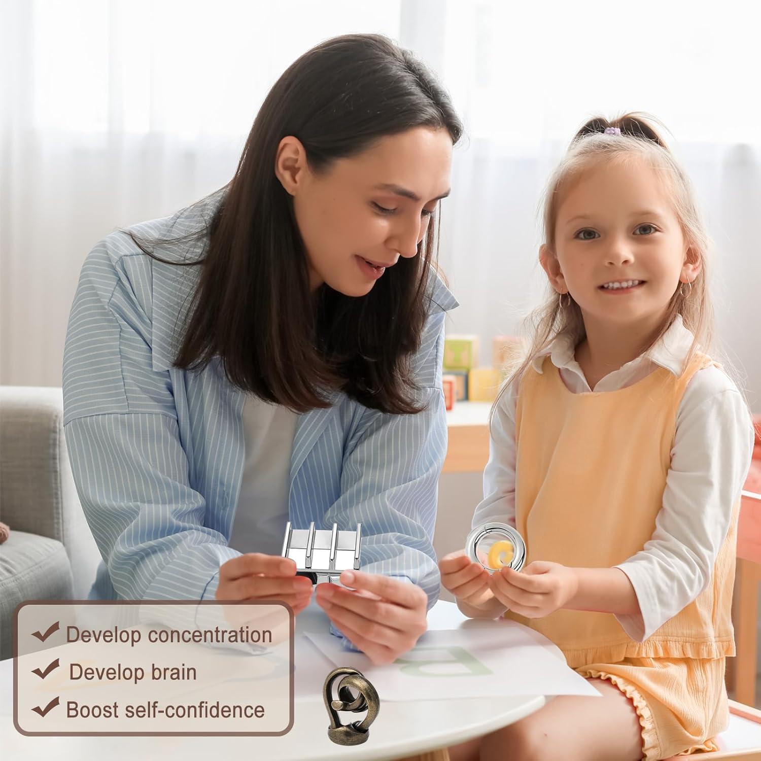 Set de 9 Rompecabezas de Metal para Adultos - Shenzhen Qianweihang