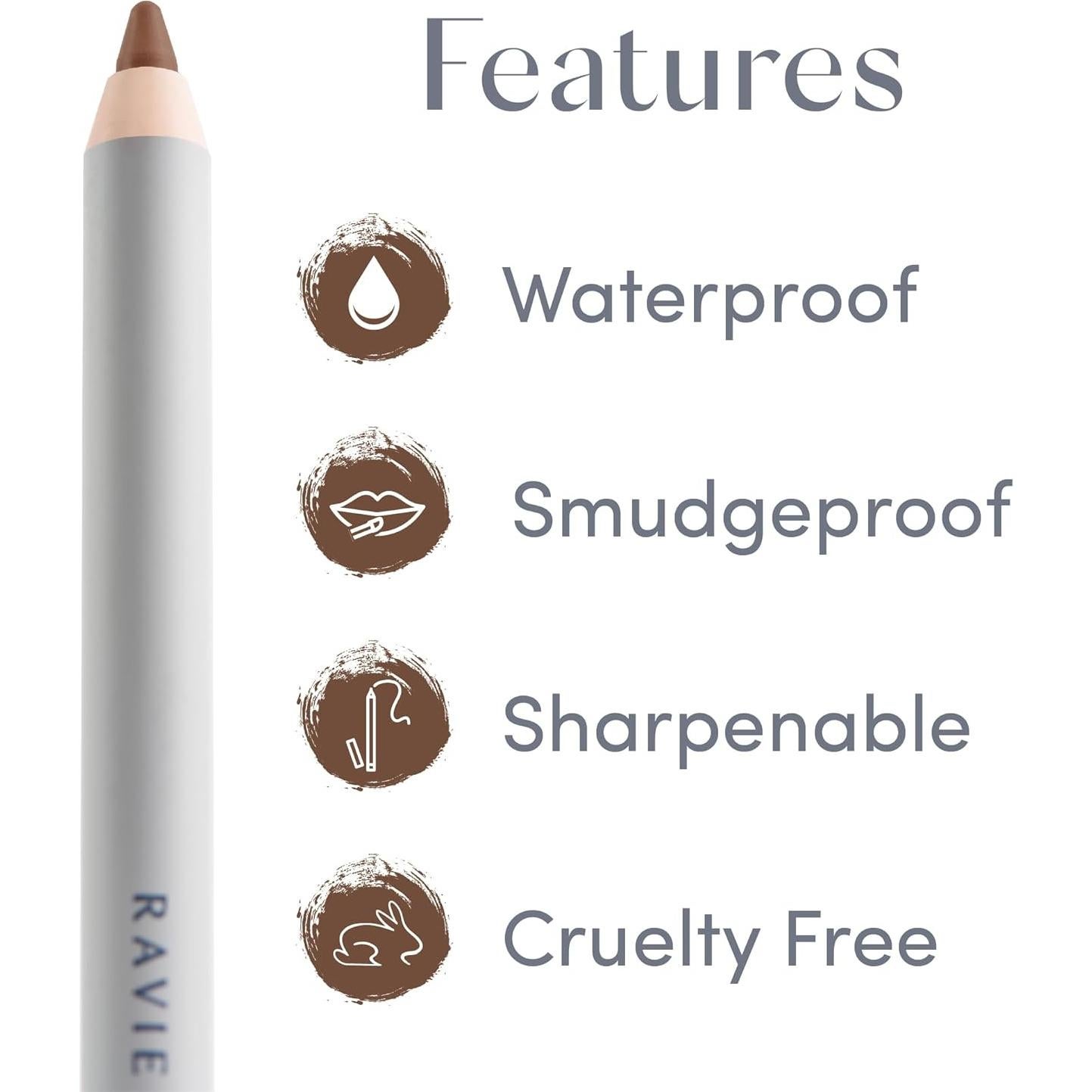 Lápiz Labial Vegano Ravie Beauty Almendra - Resistente al Agua