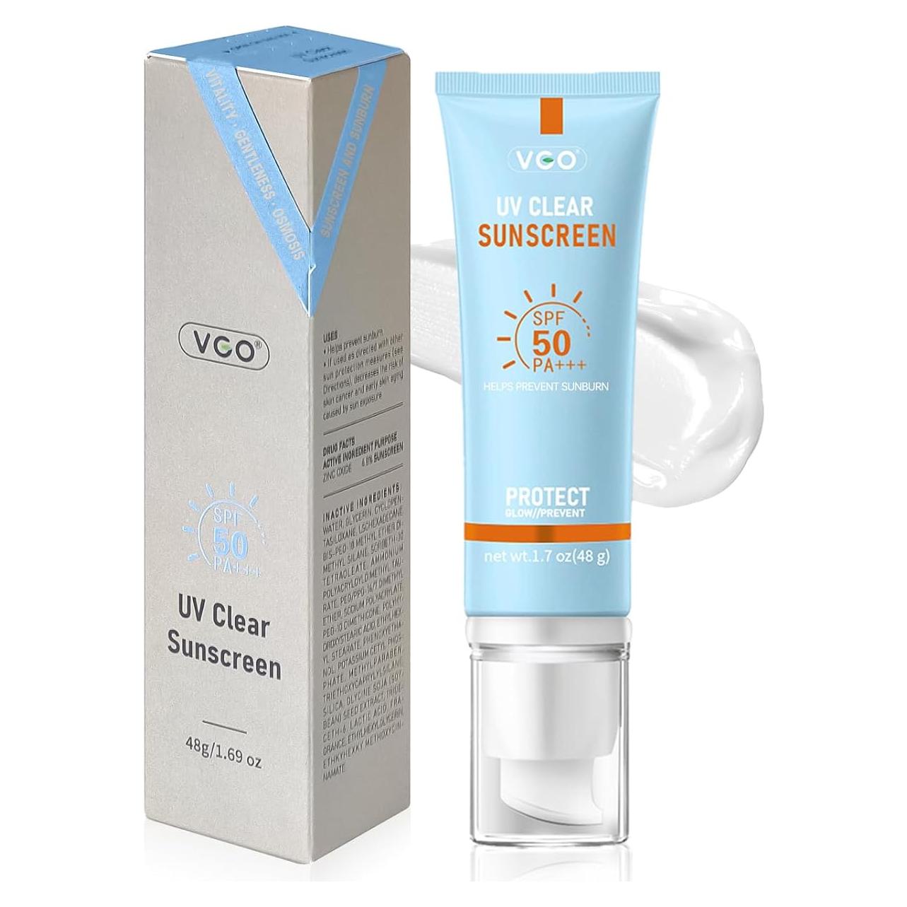 Protector Solar Mineral VGO 50ml SPF 50 Facial Hidratante