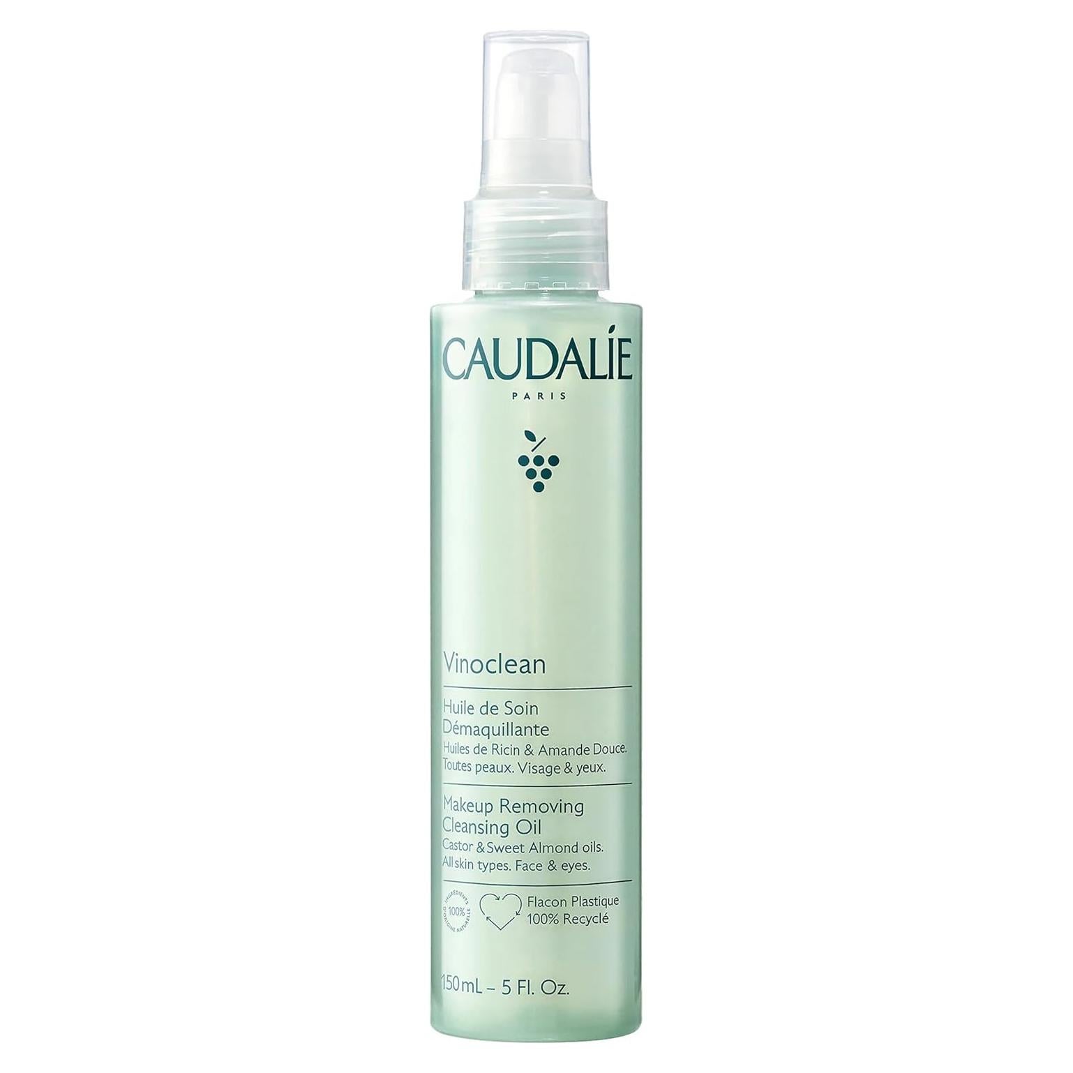 Aceite Limpiador Desmaquillante Caudalie Vinoclean 148 ml