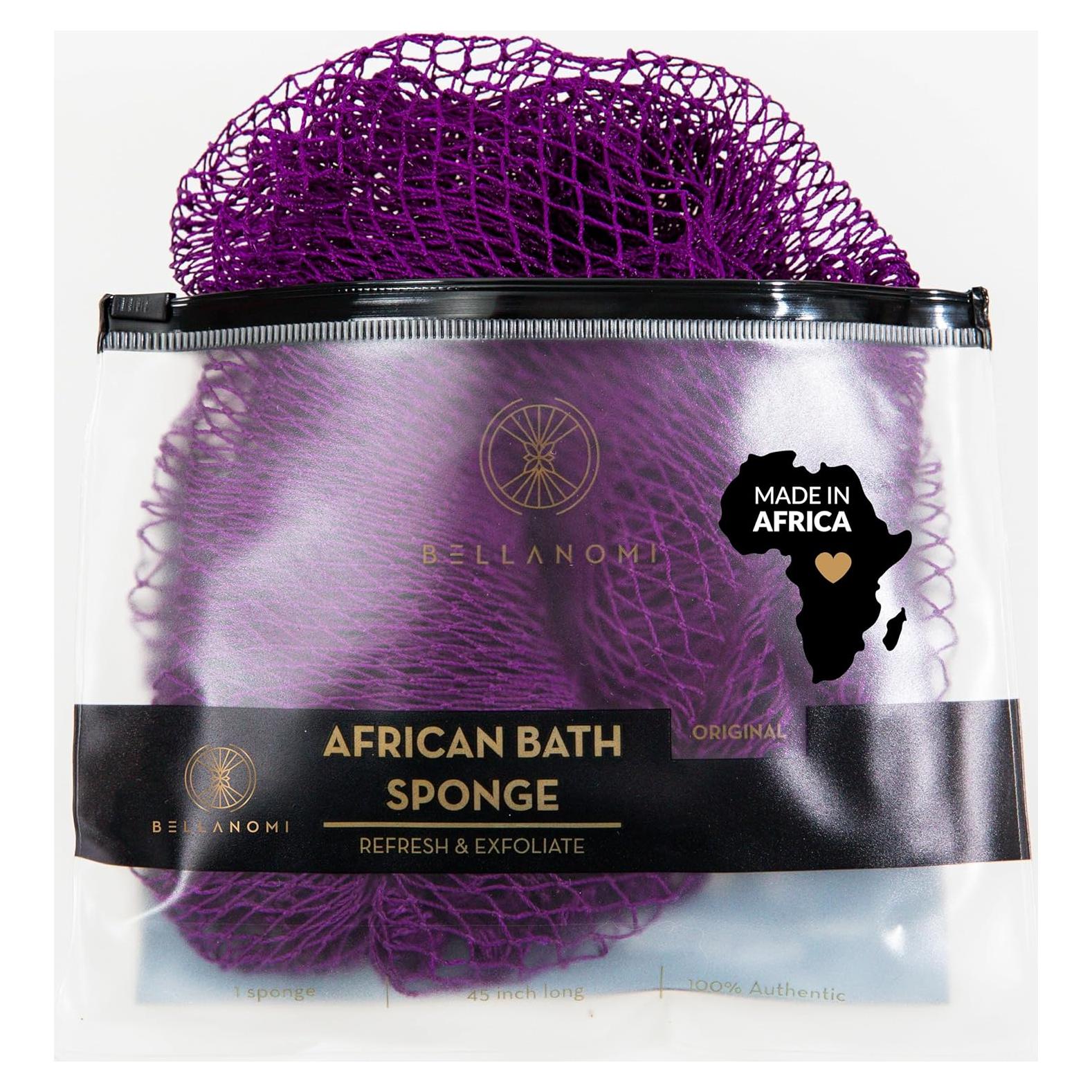 Esponja Exfoliante Africana Bellanomi 114 cm - Limpiador de Espalda