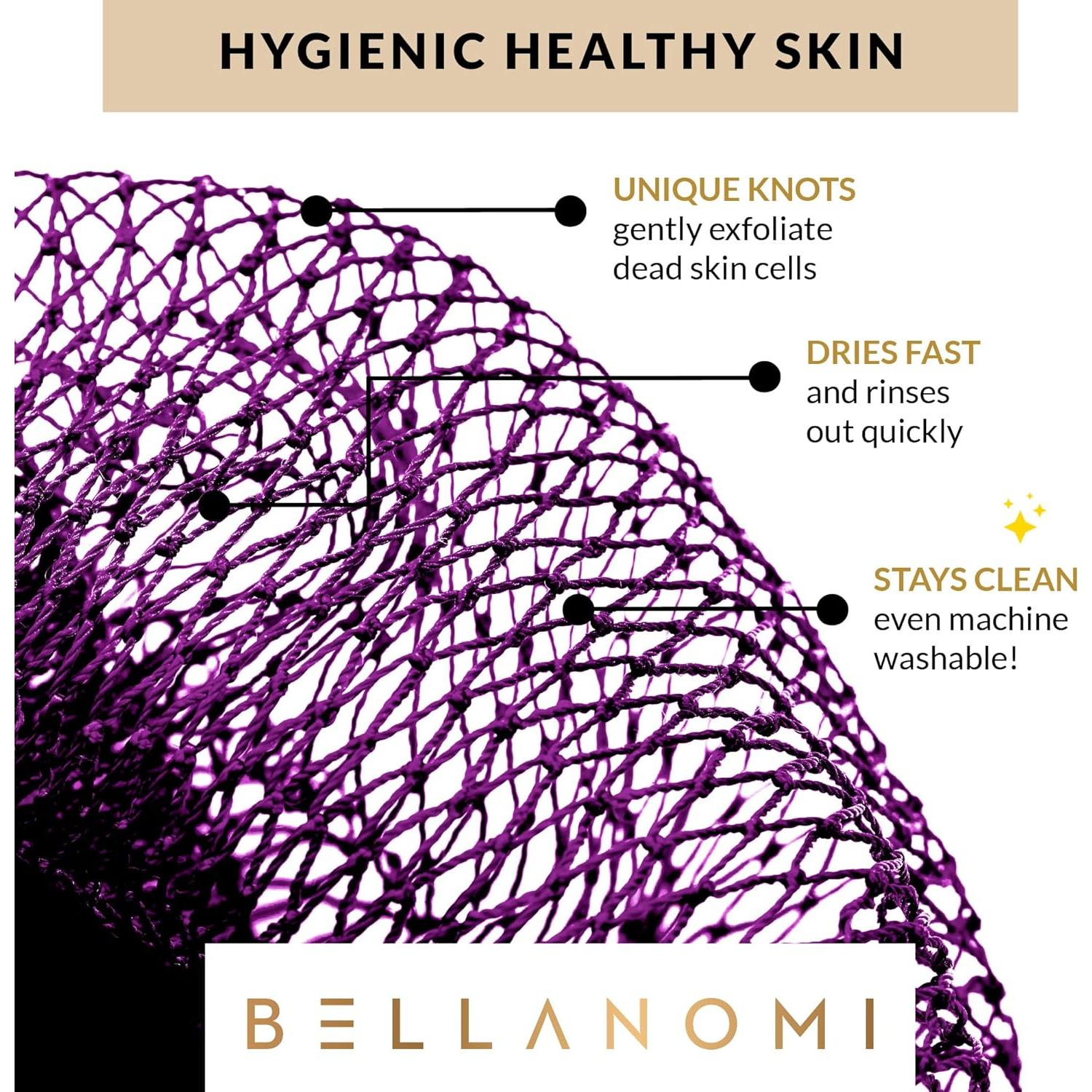 Esponja Exfoliante Africana Bellanomi 114 cm - Limpiador de Espalda