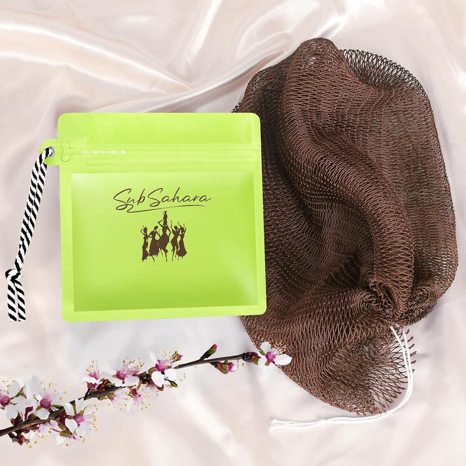 Esponja de Red Africana SubSahara - 2 Piezas Exfoliantes