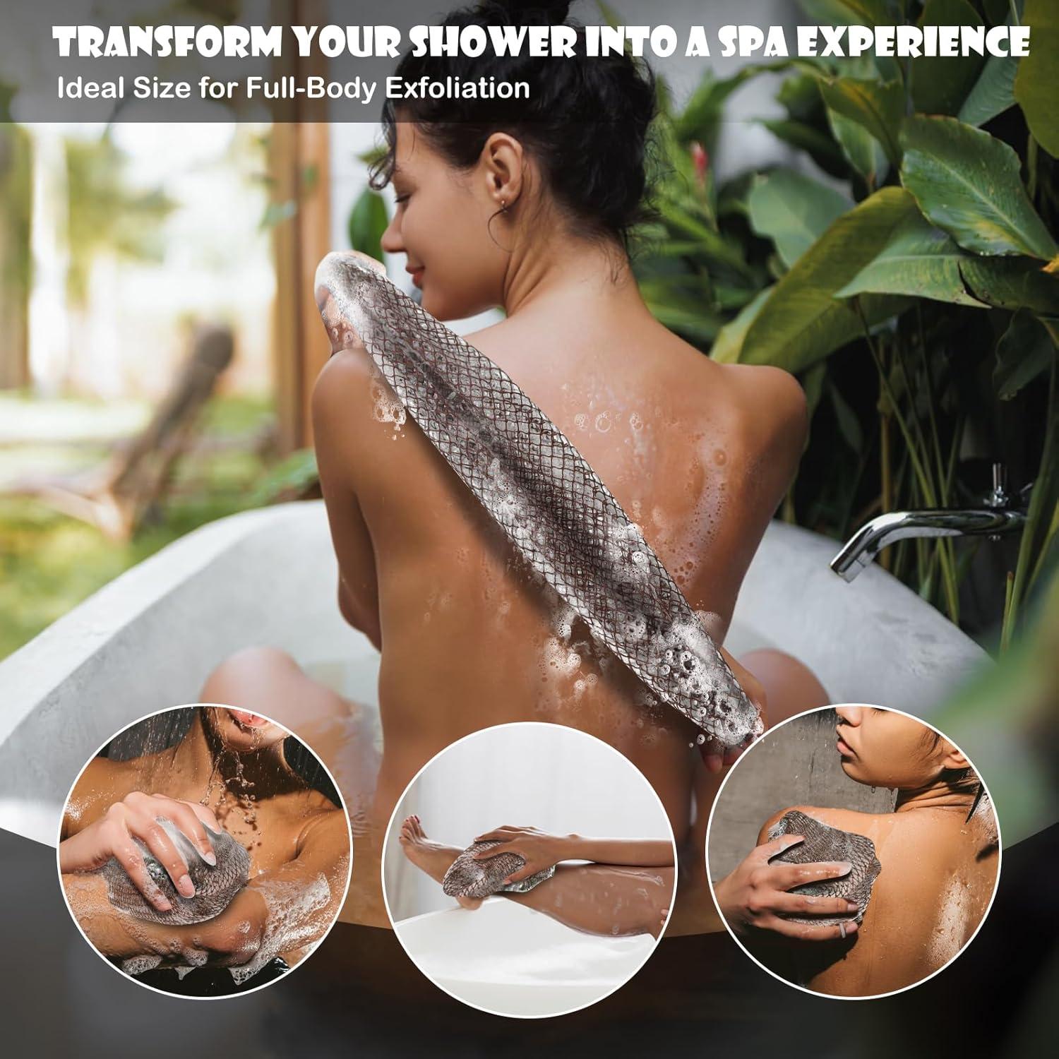 Esponja de Red Africana SubSahara - 2 Piezas Exfoliantes