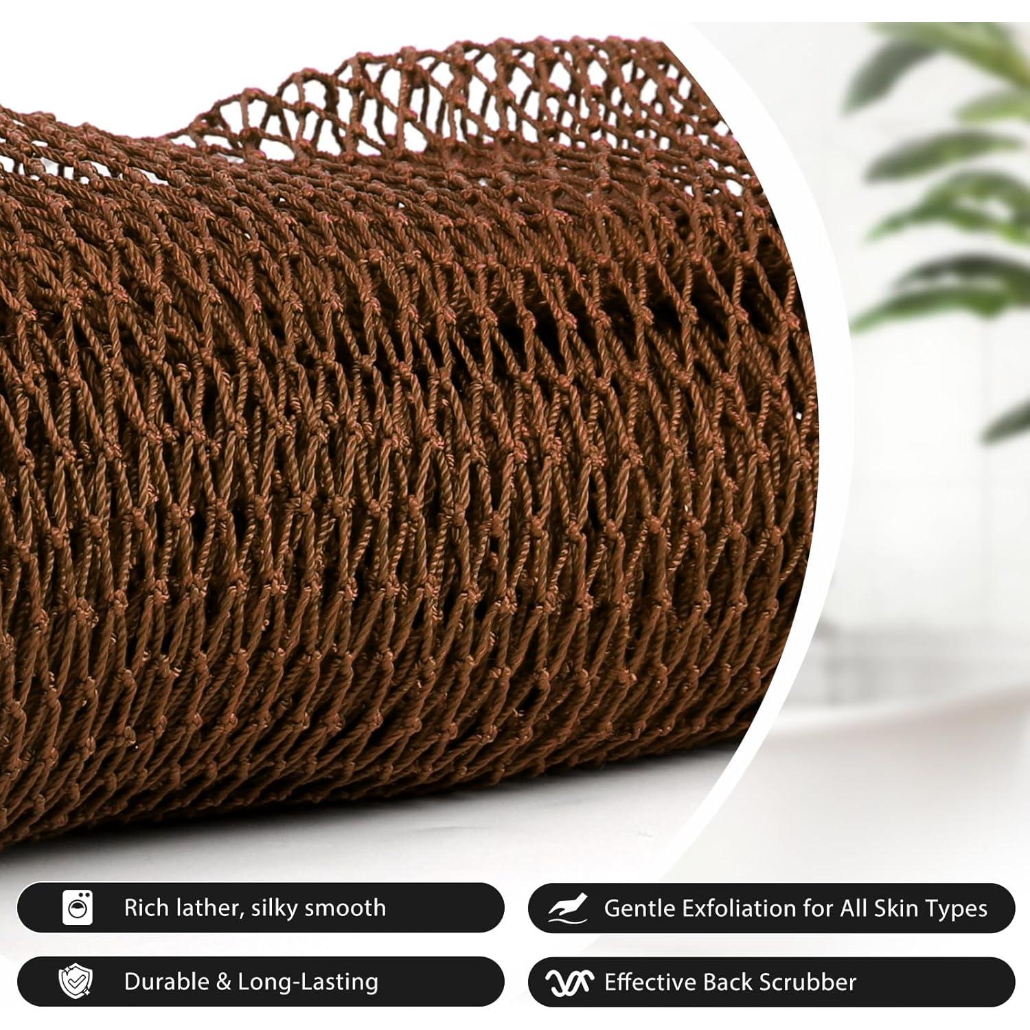 Esponja de Red Africana SubSahara - 2 Piezas Exfoliantes