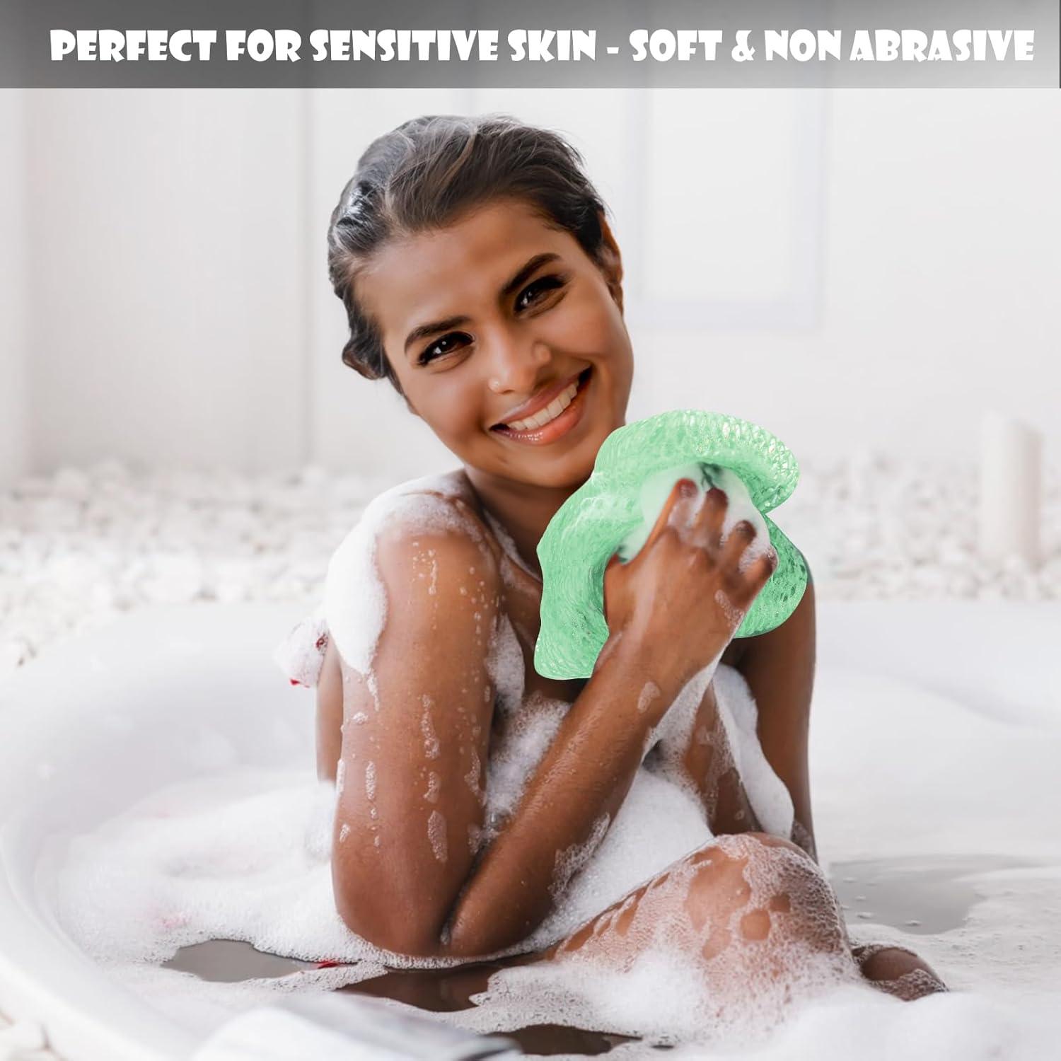 Esponja de Red Africana SubSahara - 2 Piezas Exfoliantes