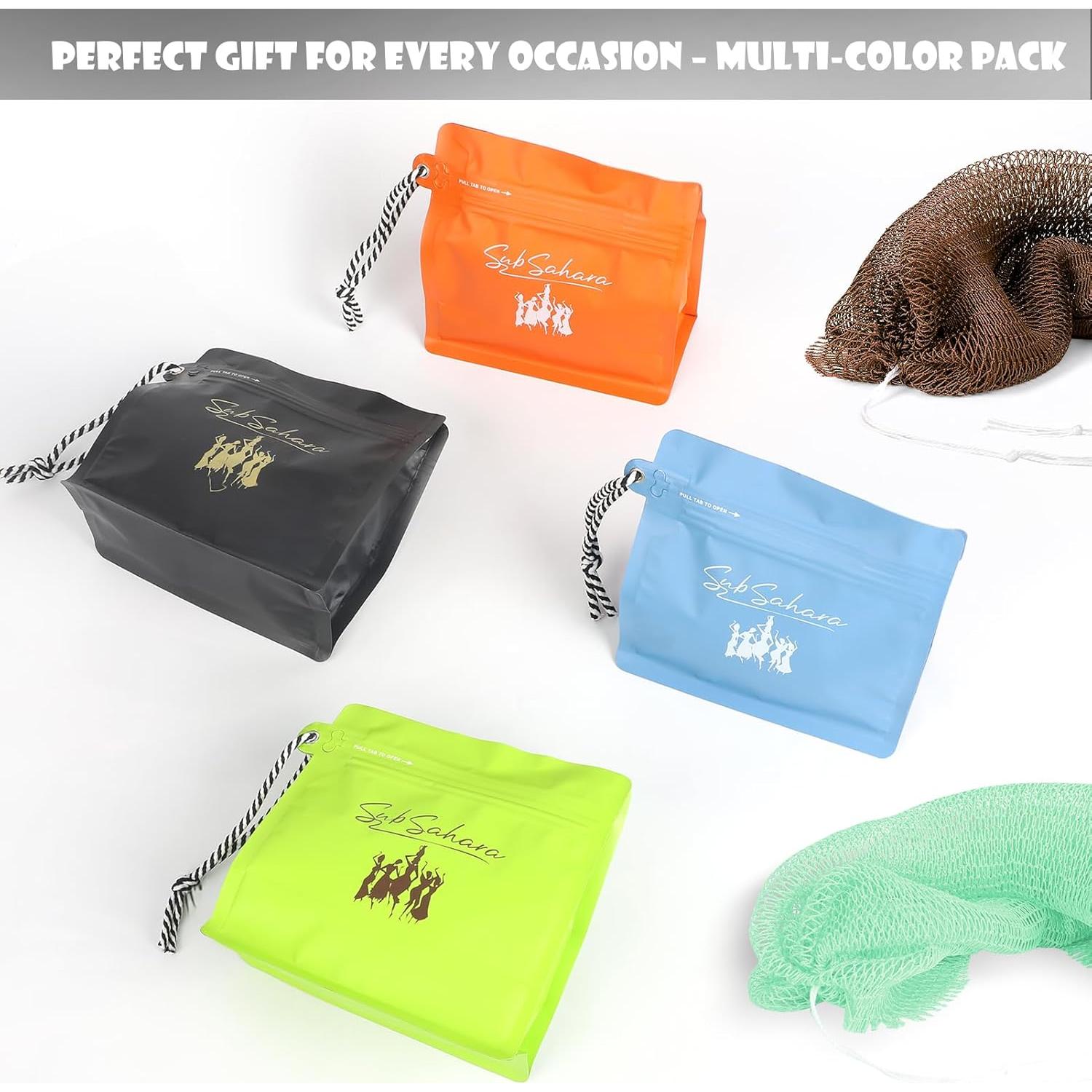 Esponja de Red Africana SubSahara - 2 Piezas Exfoliantes