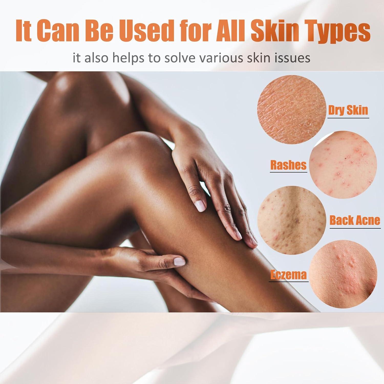 Esponja Exfoliante Africana Unifab Rosa 19x14cm Nylon