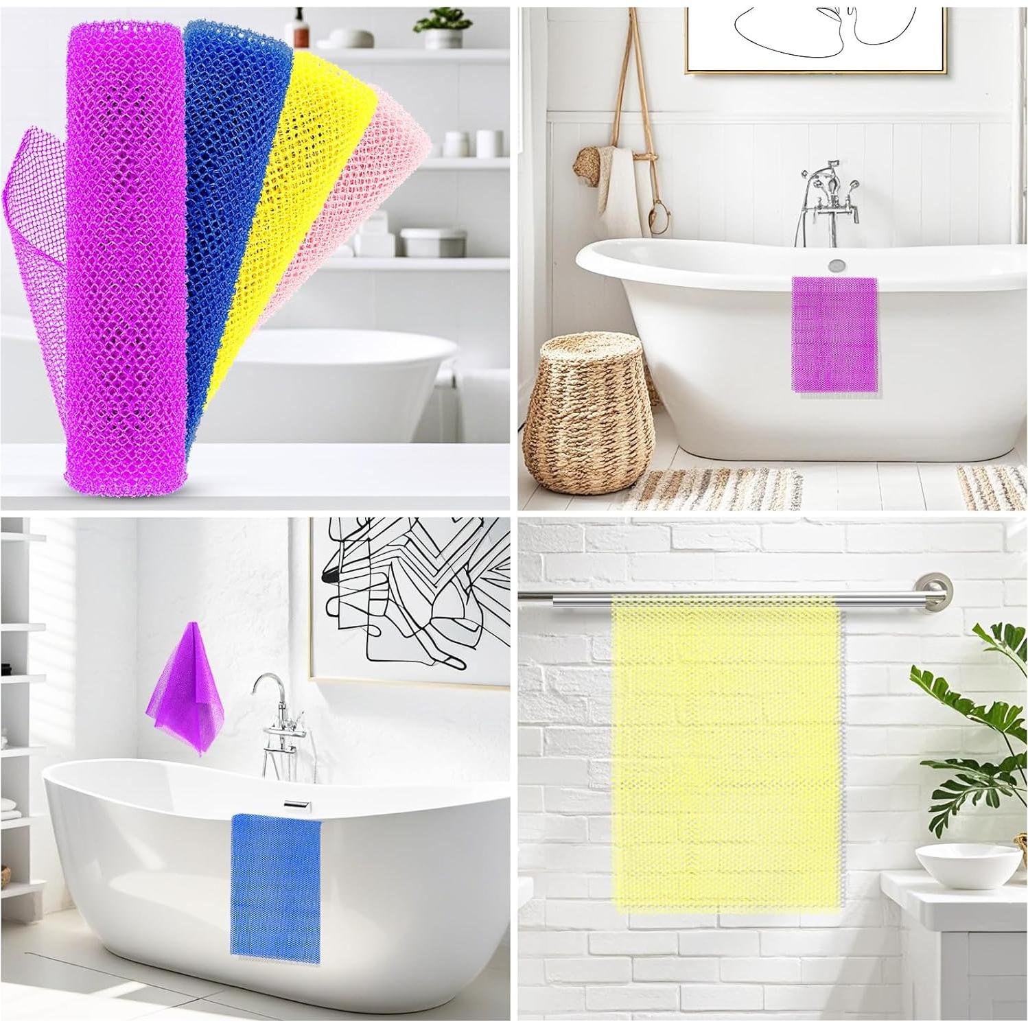 Esponja de Red Africana SpiralScgv - 4 Piezas Exfoliantes 30x80cm