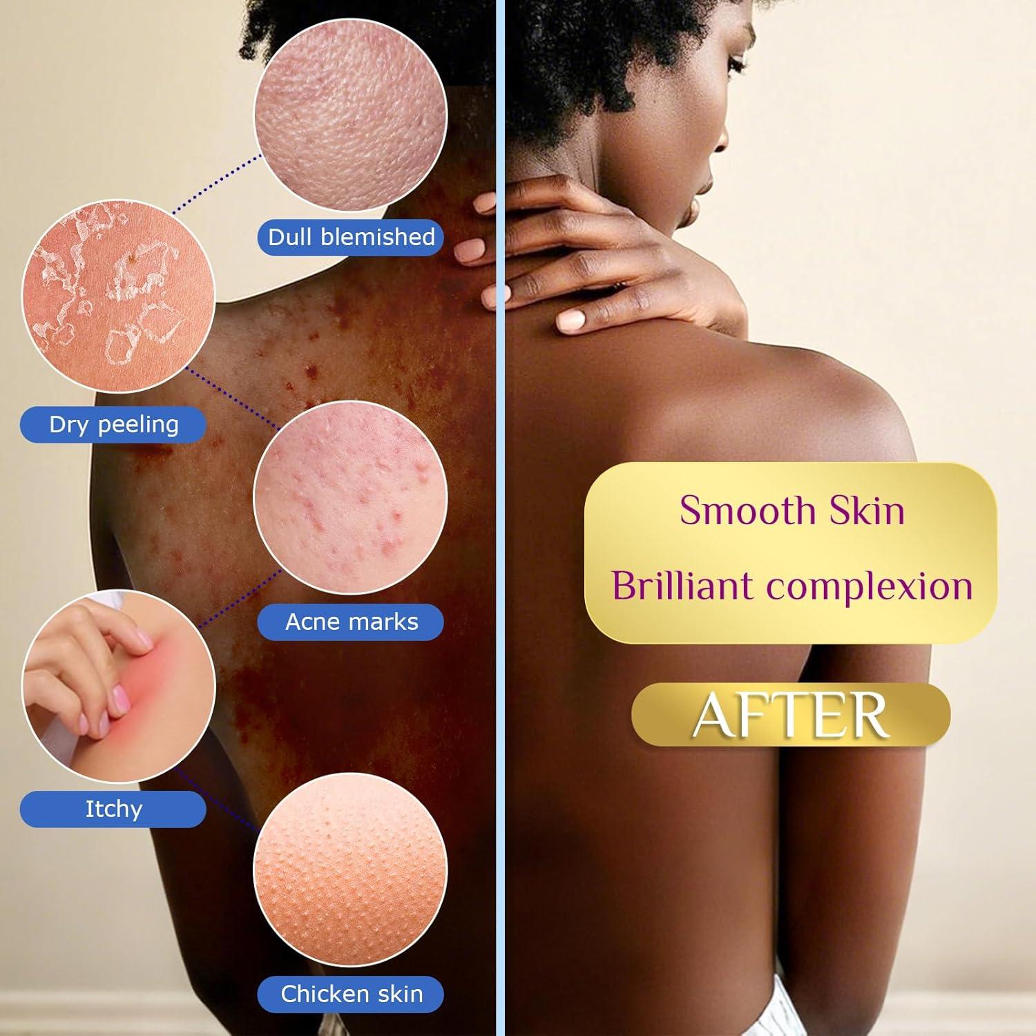 Esponja de Red Africana SpiralScgv - 4 Piezas Exfoliantes 30x80cm