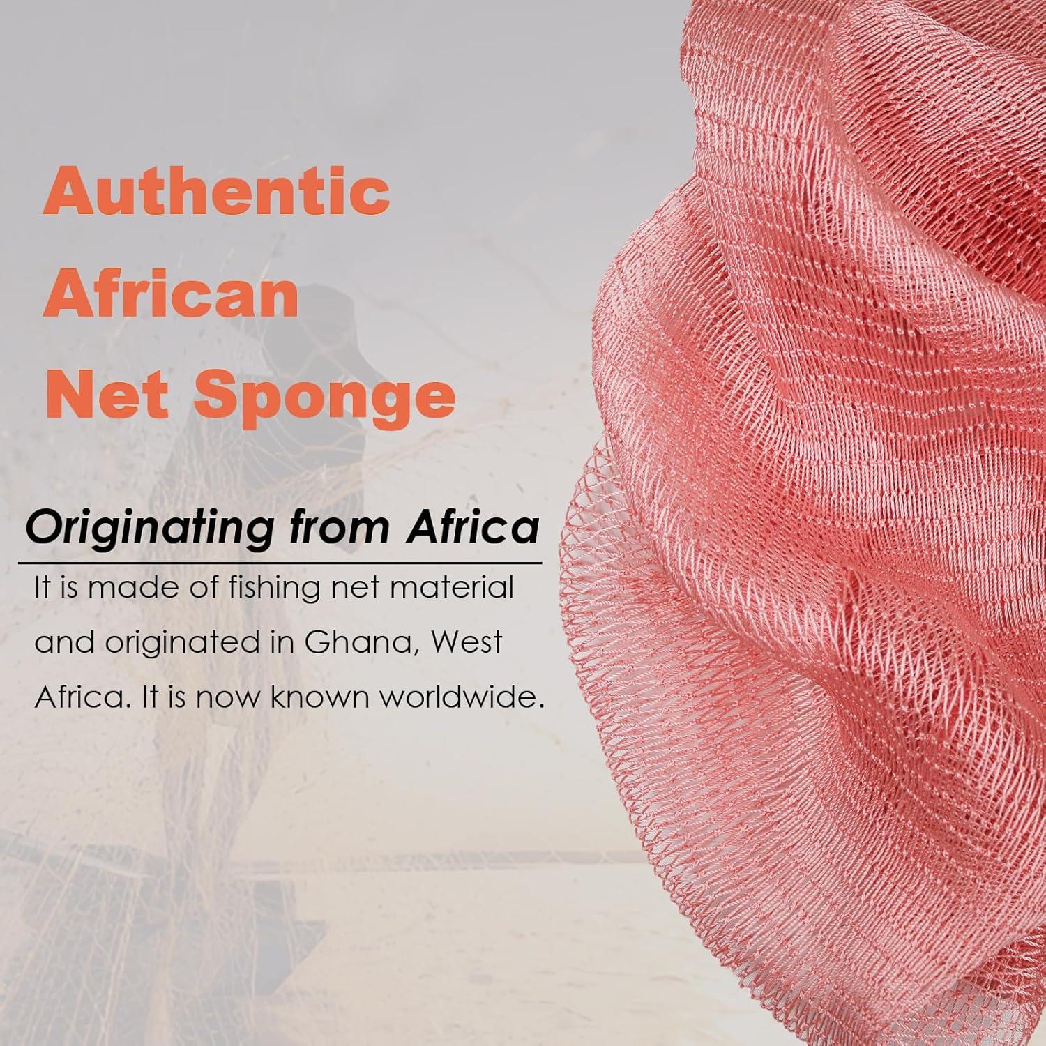 Esponja Exfoliante Africana NEBOCA Rosa - Limpieza Profunda