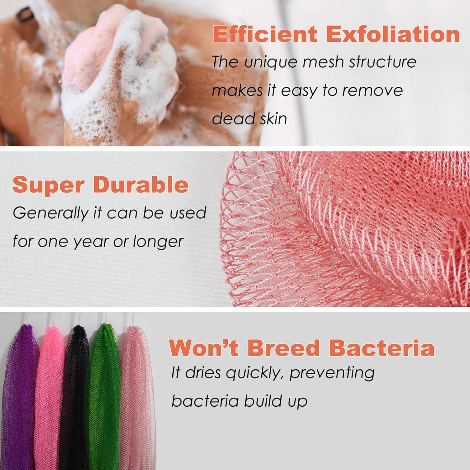 Esponja Exfoliante Africana NEBOCA Rosa - Limpieza Profunda