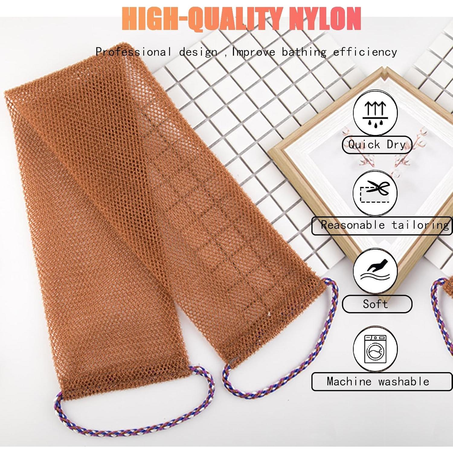 Esponja de Red Africana Vootcker 3 Piezas Exfoliantes