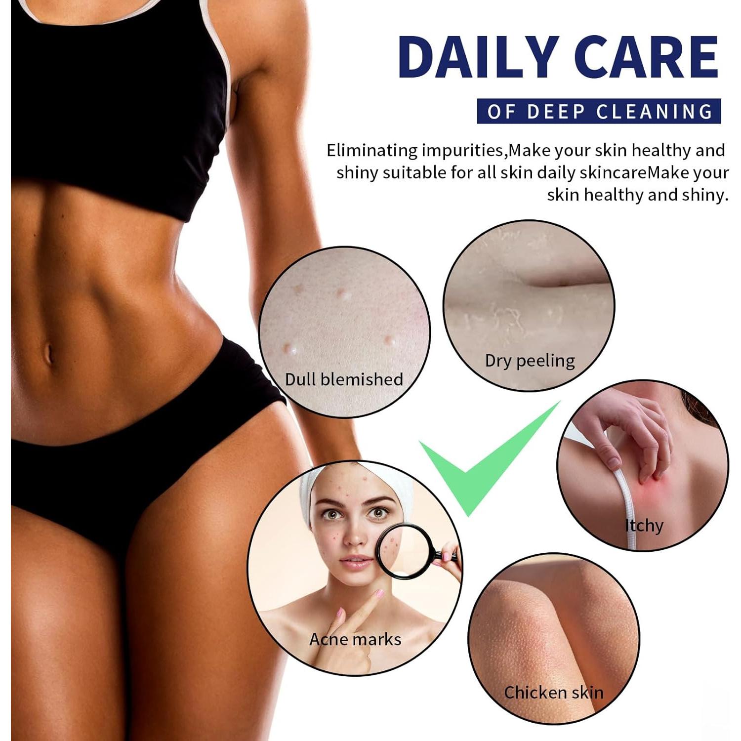 Esponja de Baño Exfoliante Africana 3pcs - Farmoga