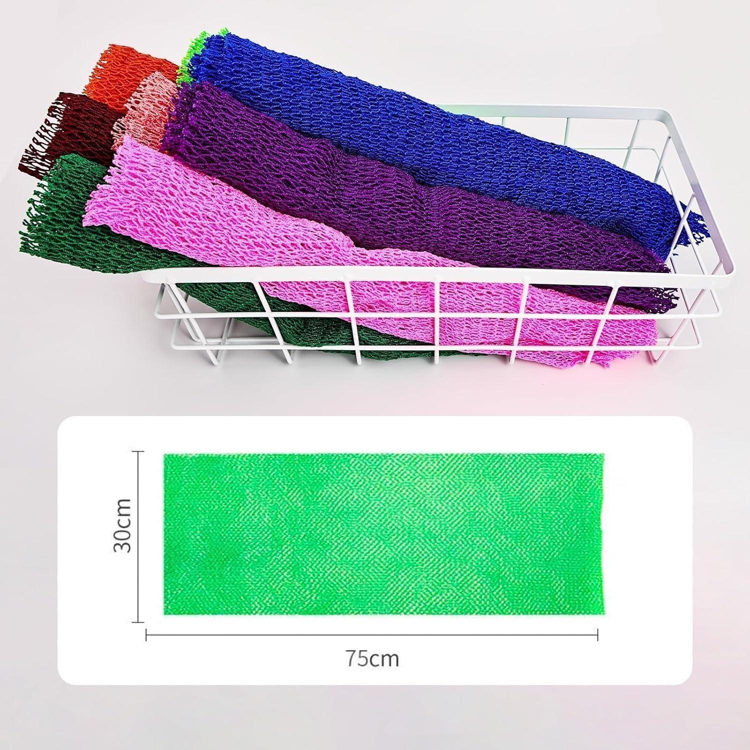 Esponja de Baño Exfoliante Woyinger Africana Púrpura 20x14cm