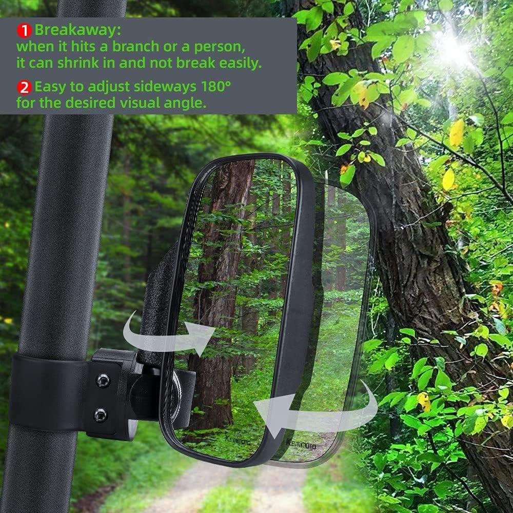 KEMIMOTO Espejos Laterales y Central UTV 2.21 kg Convexo