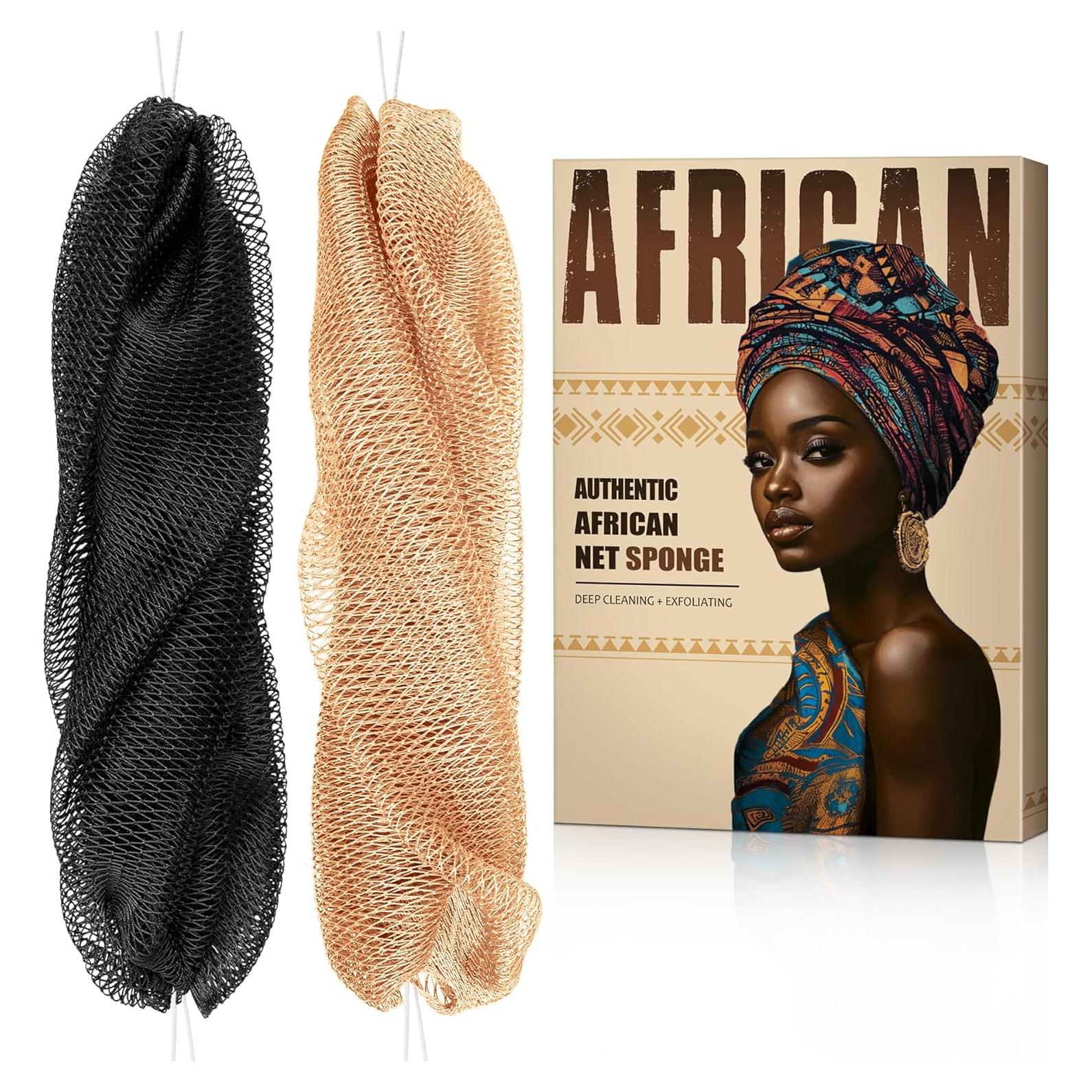 Esponja Exfoliante de Baño Africana MINISENTIALS - 2 Unidades