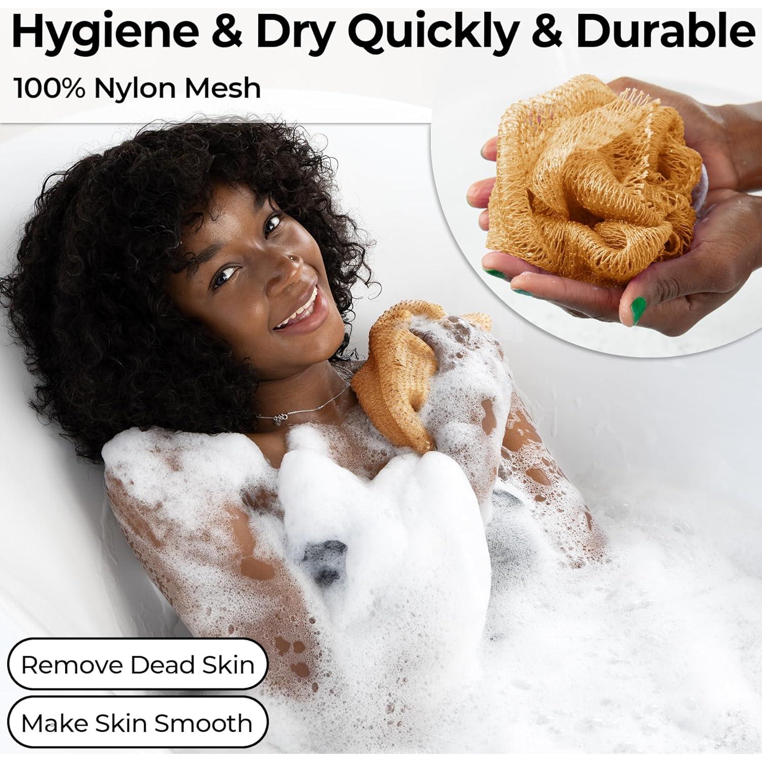 Esponja Exfoliante de Baño Africana MINISENTIALS - 2 Unidades