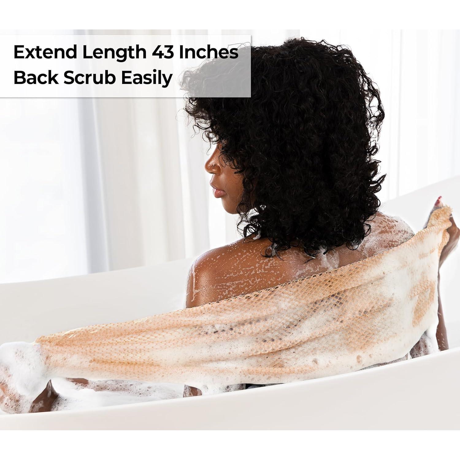 Esponja Exfoliante de Baño Africana MINISENTIALS - 2 Unidades