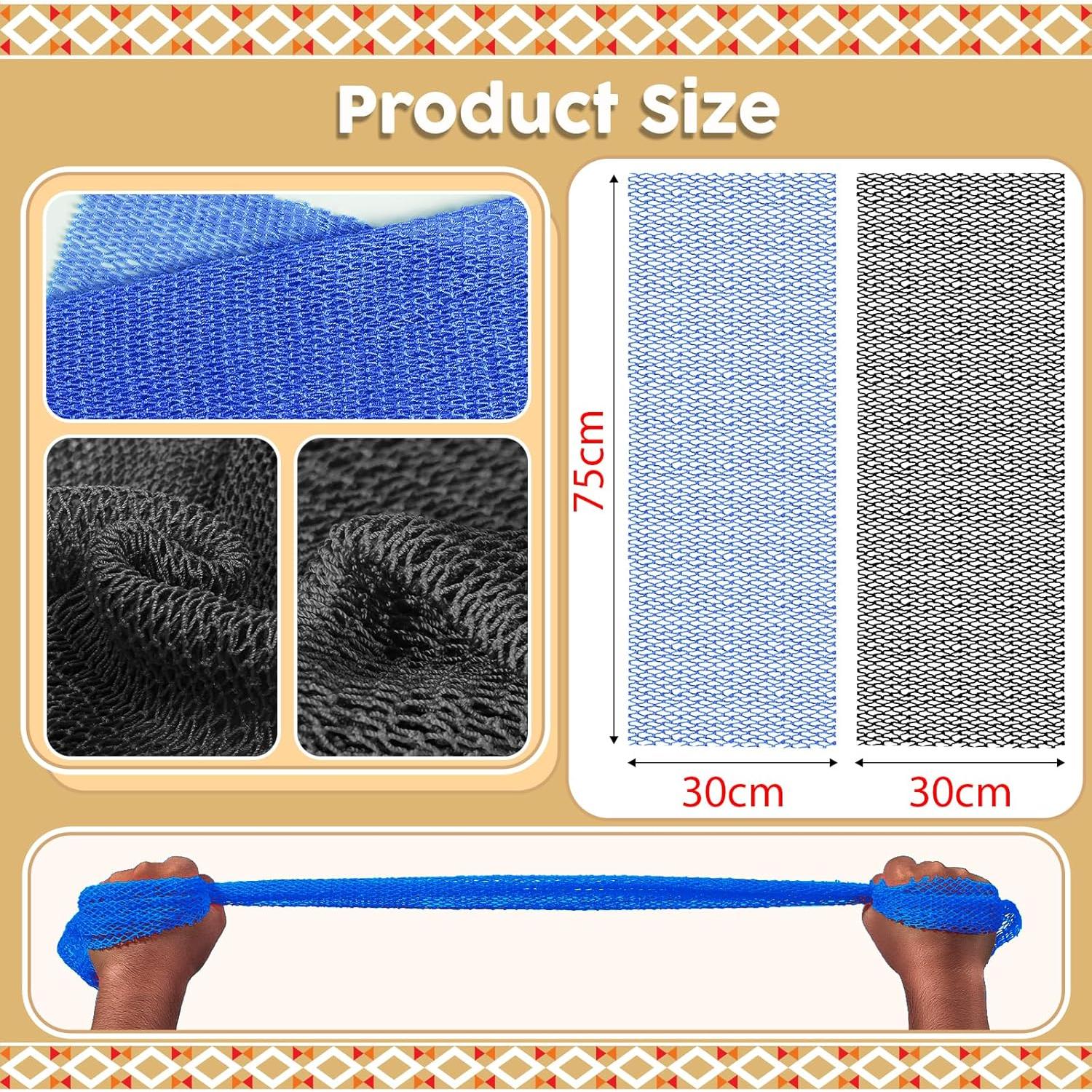 Esponja de Red Africana SpiralScgv - Exfoliante Suave 2 Piezas