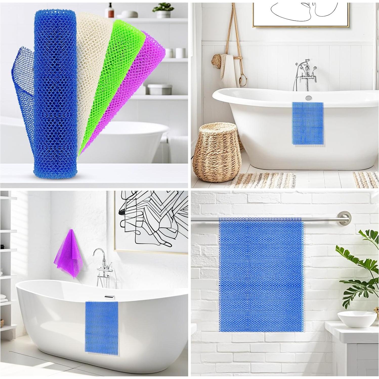 Esponja de Red Africana SpiralScgv - 4 Piezas Exfoliantes 30x80cm