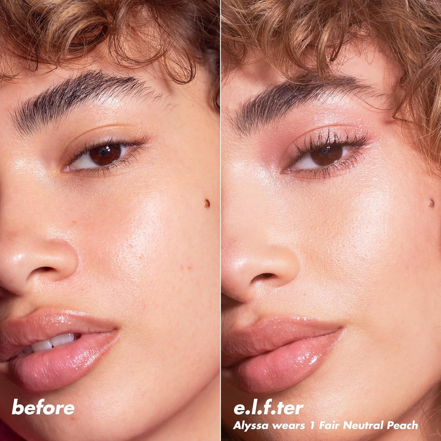 Polvo Filtro Halo Glow e.l.f. 9.92g Acabado Suave Vegano