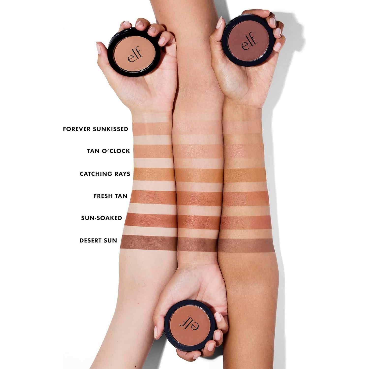 Bronceador en Polvo e.l.f. Tan O'Clock 9.92g - Mate y Vegano