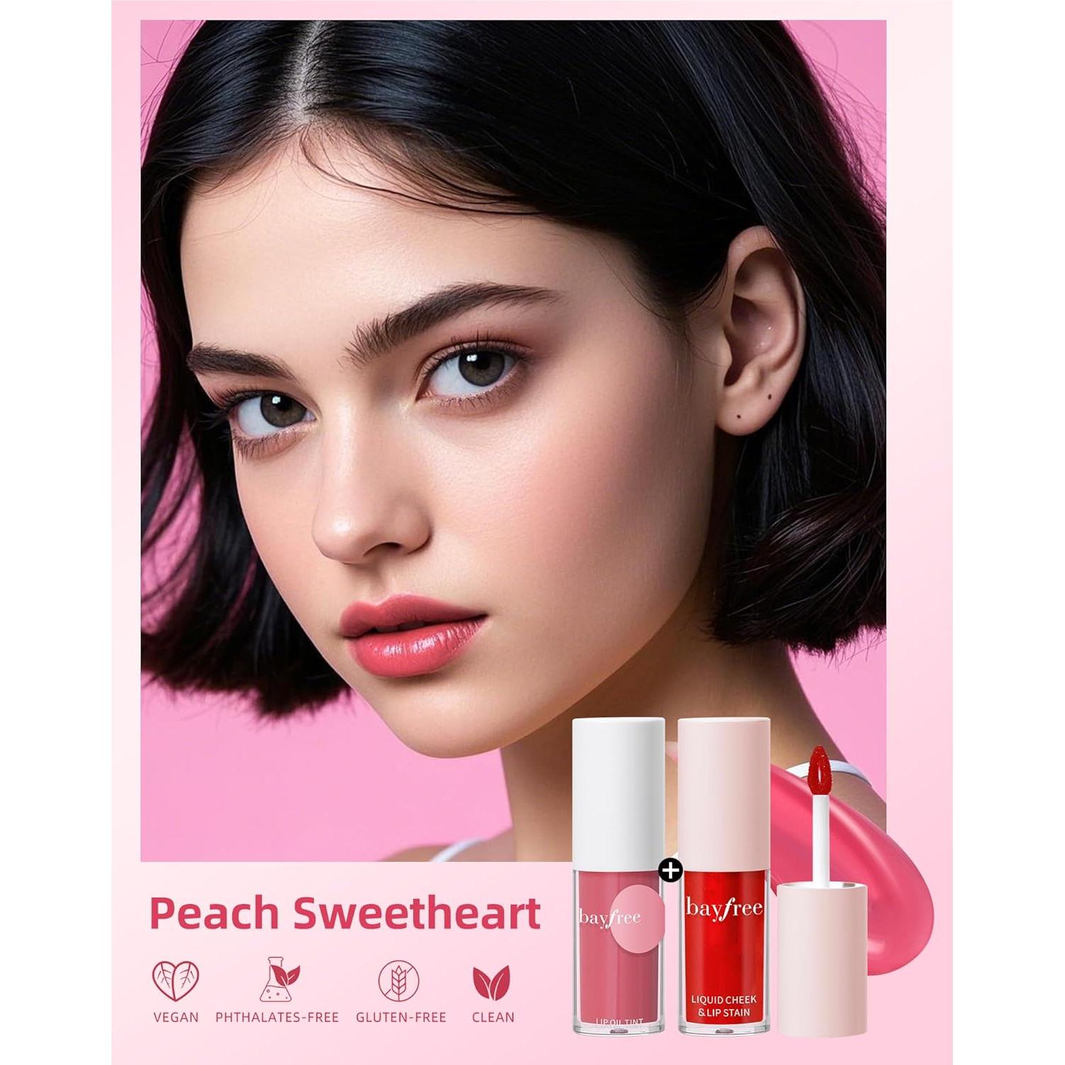 Set de Tinte Labial y Aceite Labial Bayfree - Hidratante 2-en-1