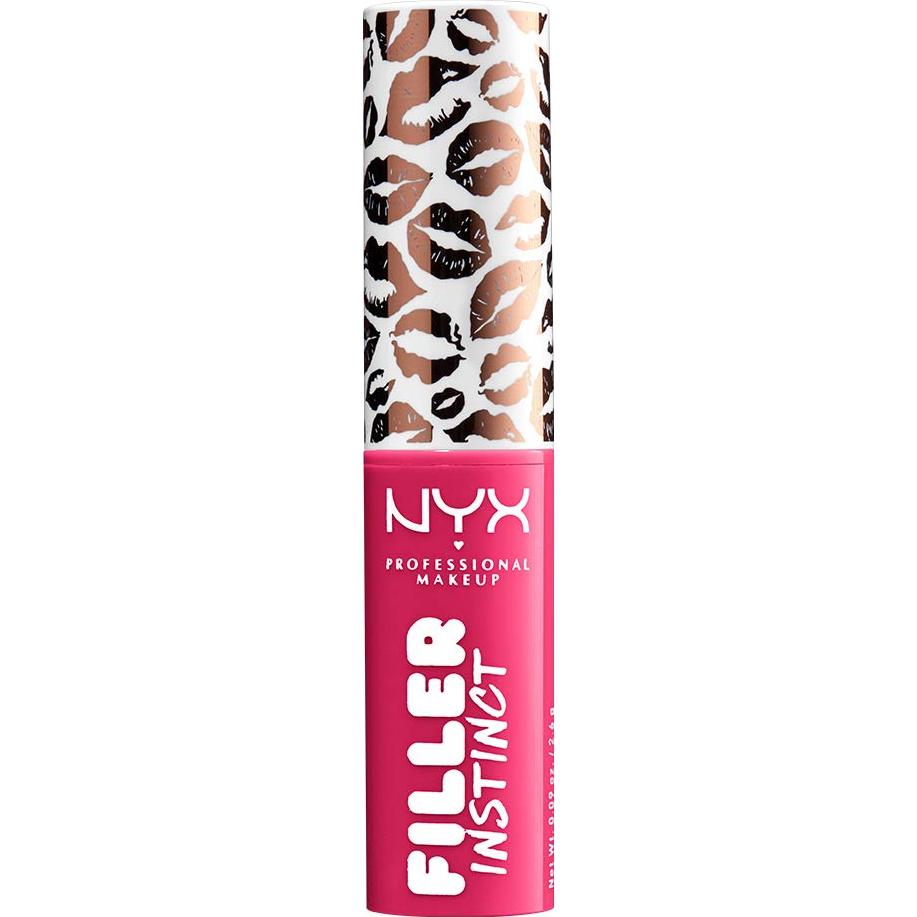 Lápiz Labial Voluminizador NYX Filler Instinct 2.54g Rojo Cereza