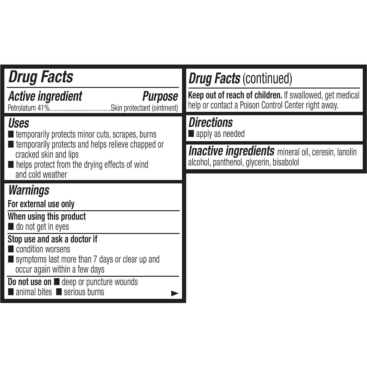 Ungüento Curativo Amazon Basics 396 g para Piel y Labios Secos