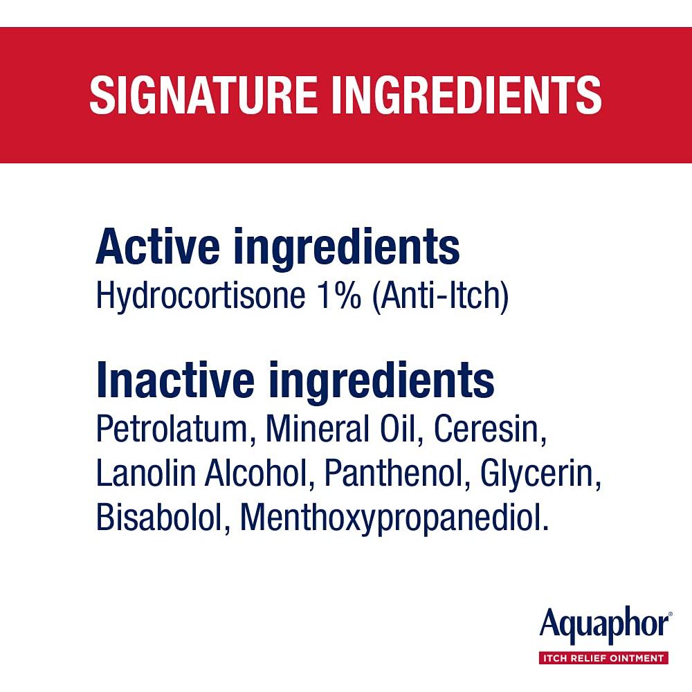 Ungüento Aquaphor 1% Hidrocortisona 56.7 g - Alivio Picazón